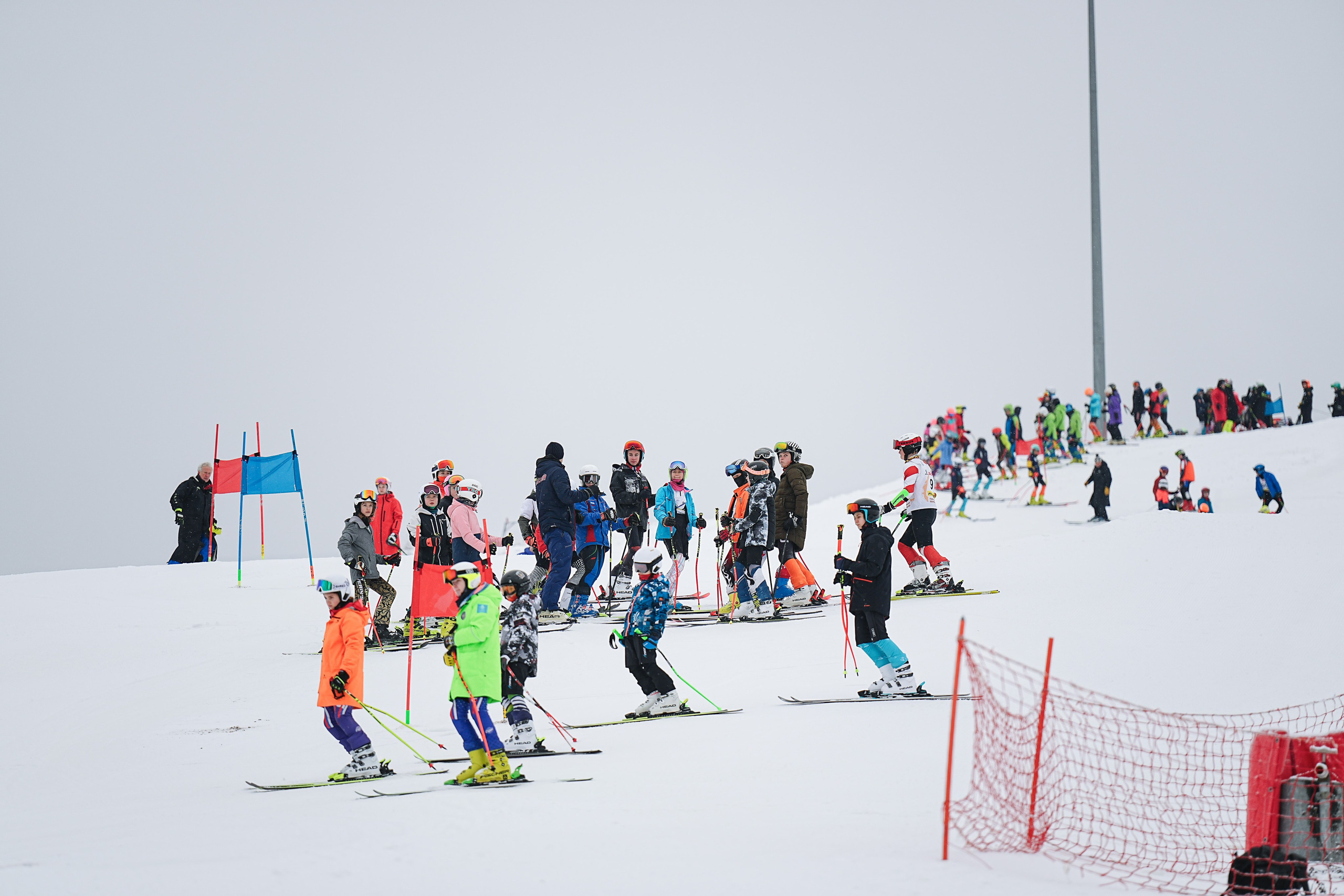 Горные лыжи. Первенство Центрального Федерального Округа. GS U14 Шуколово. Фотограф Студитский Евгений