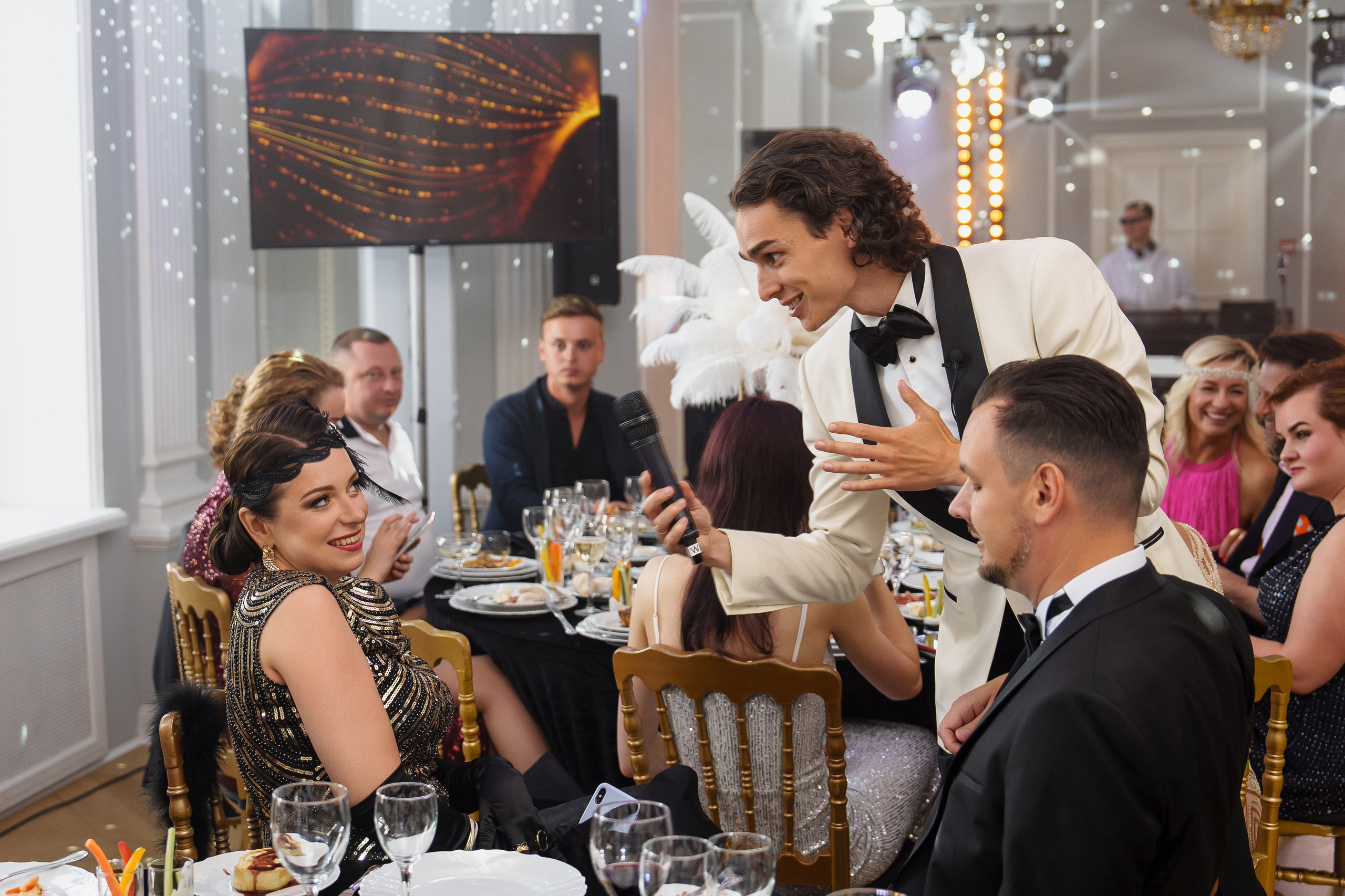 День рождения в особняке Путилова. Андрей Сухинин репортажный свадебный фотограф Санкт-Петербург