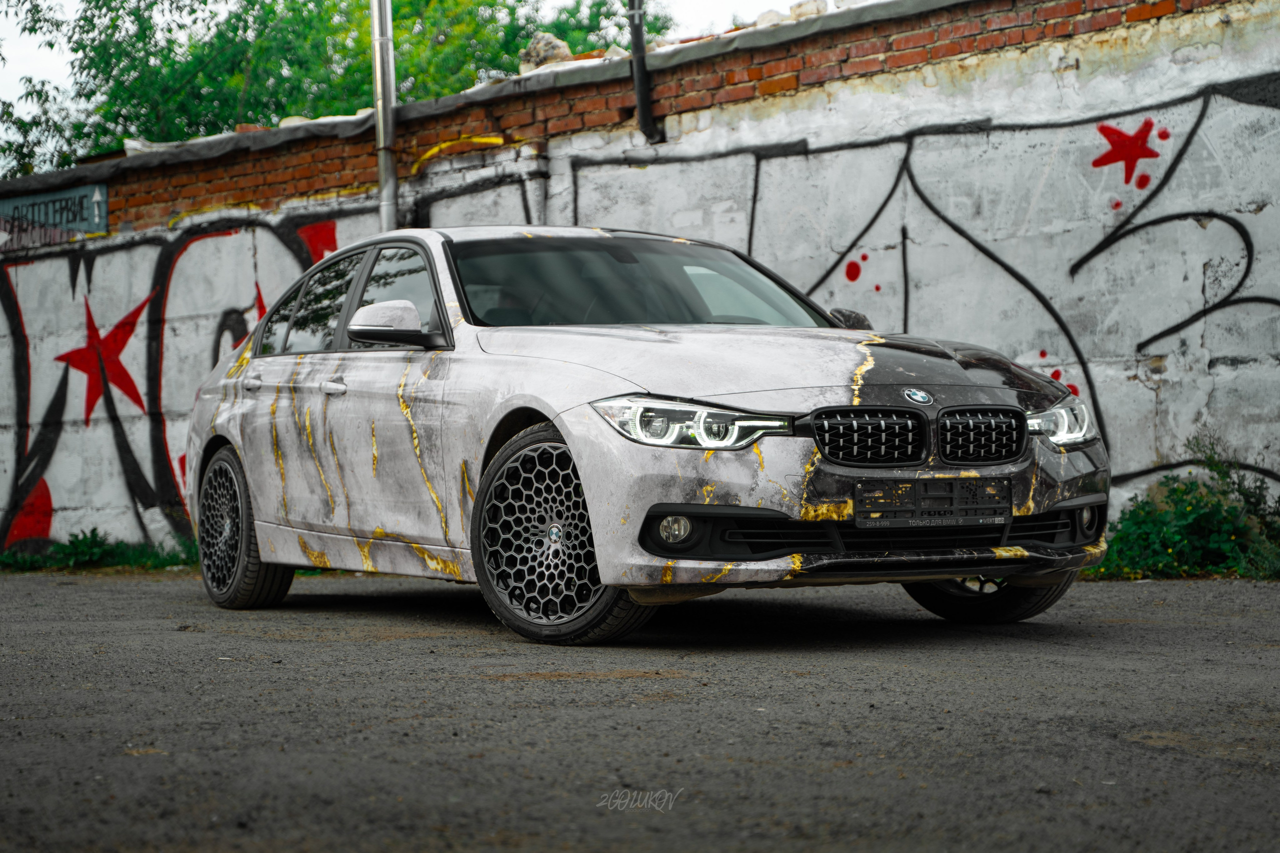 BMW 3-series. Автомобильный фотограф и видеограф в Санкт-Петербурге I 2golukov prod