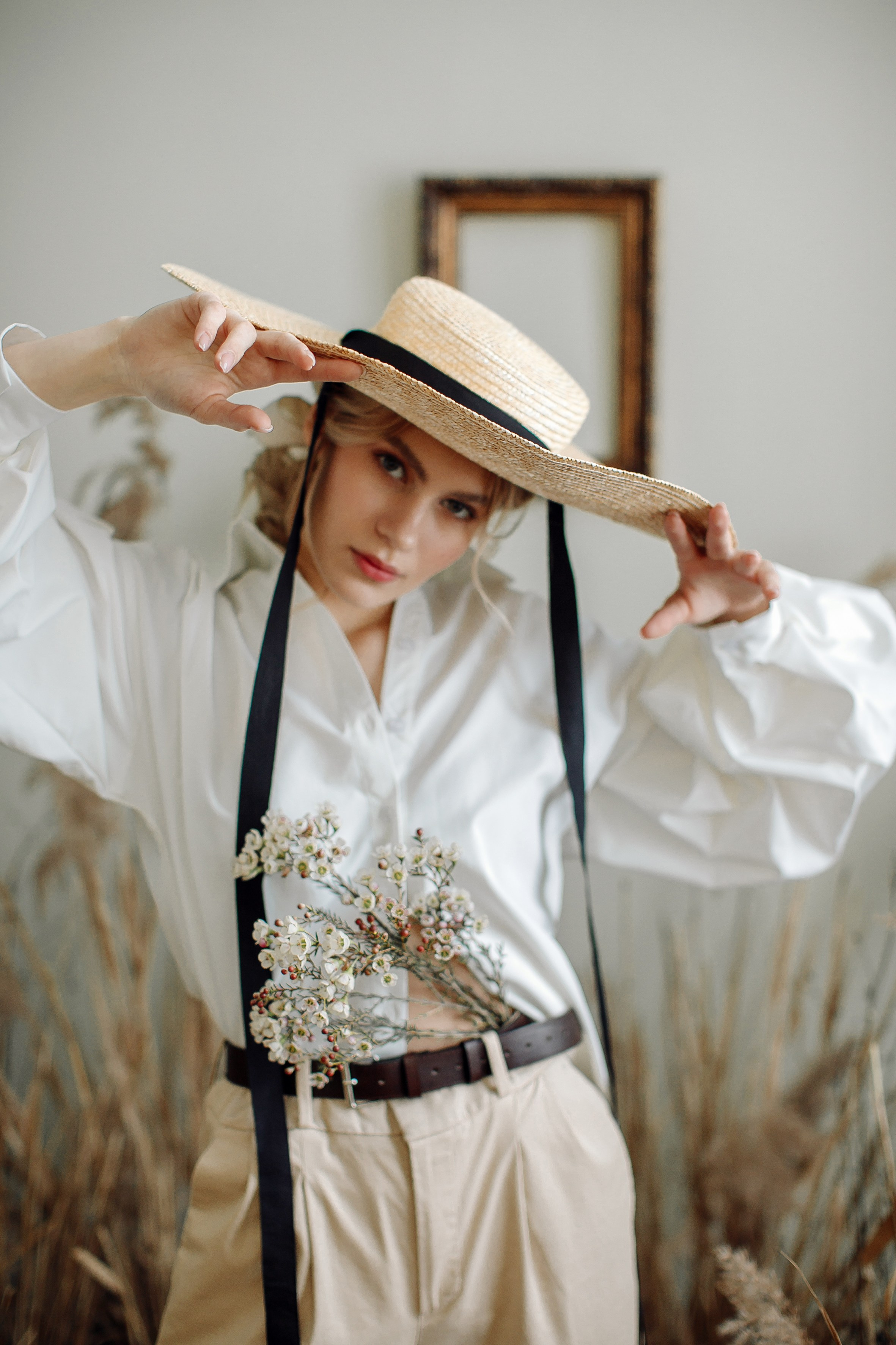 Портретная фотосессия Насти. Свадебный фотограф Москва