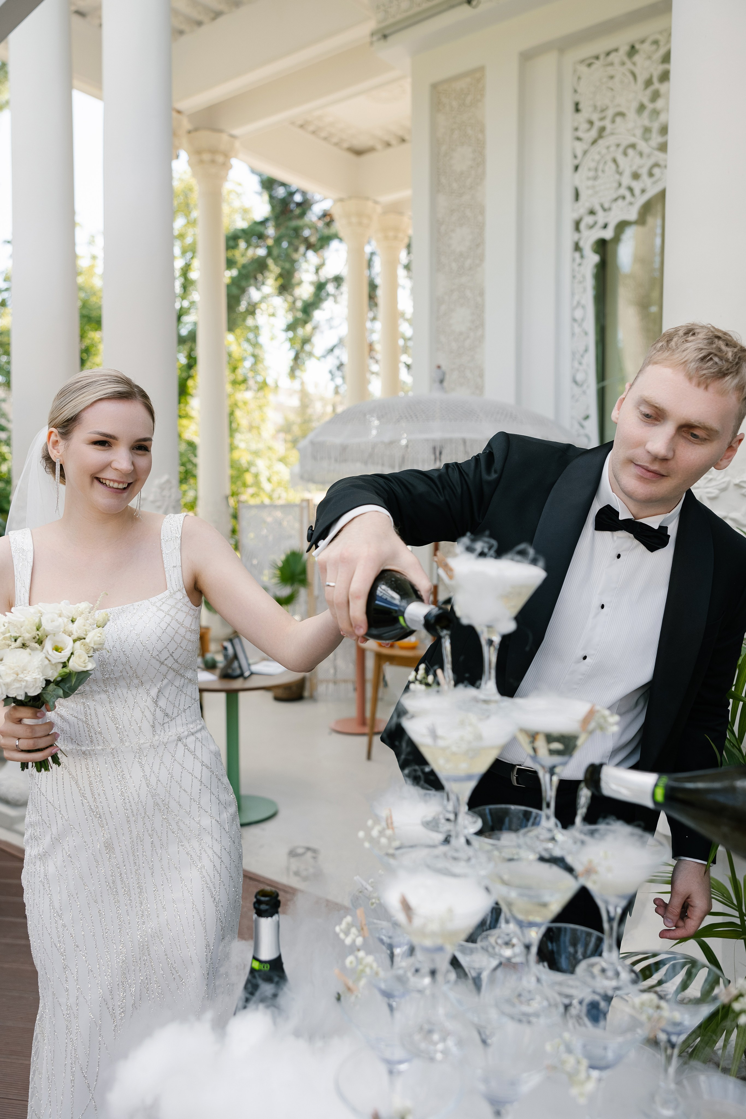 Наталья и Николай: Домик в саду. Свадебный фотограф Москва