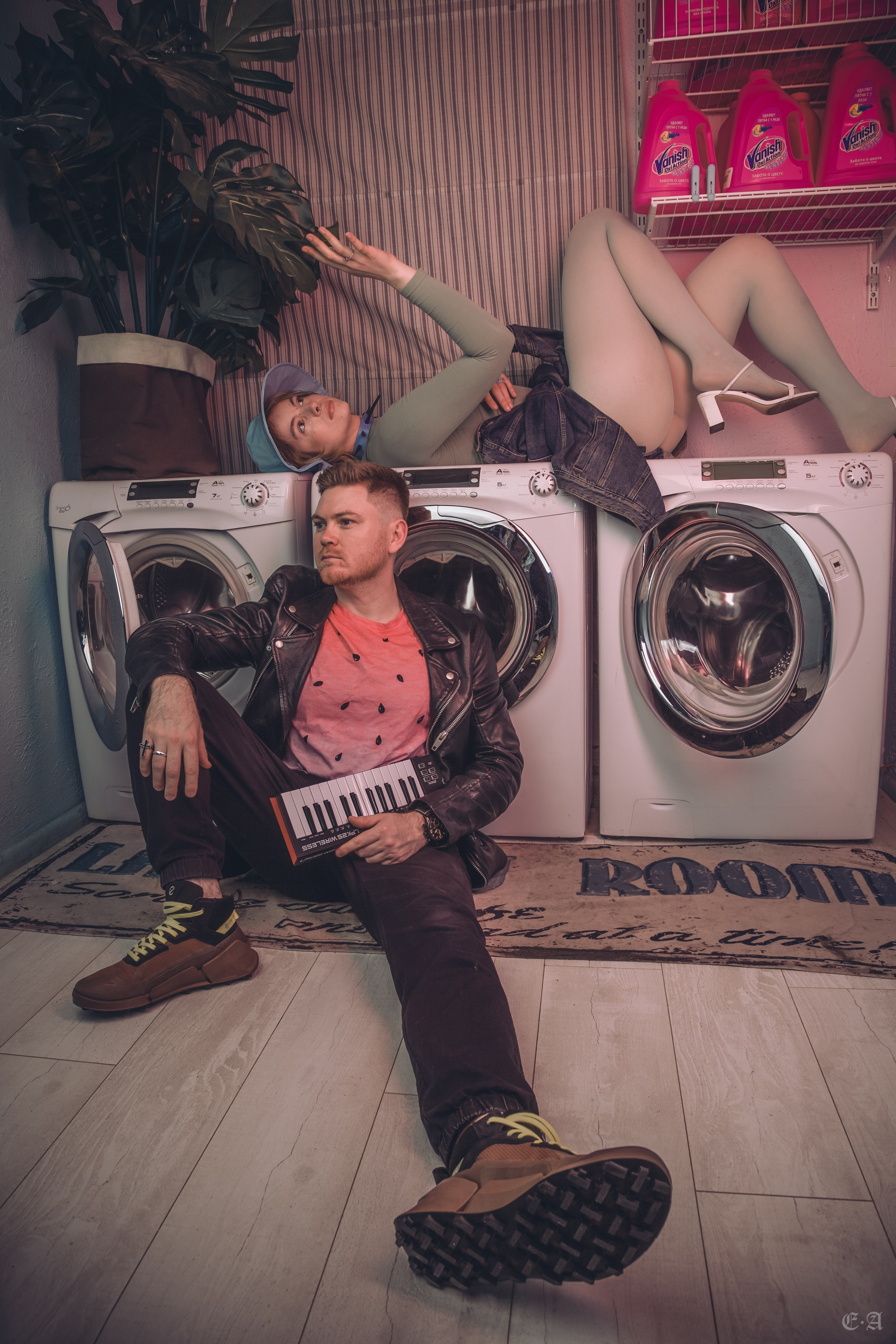 Промо-фотосессия для группы Blurred Omens. Фотограф Ellairen