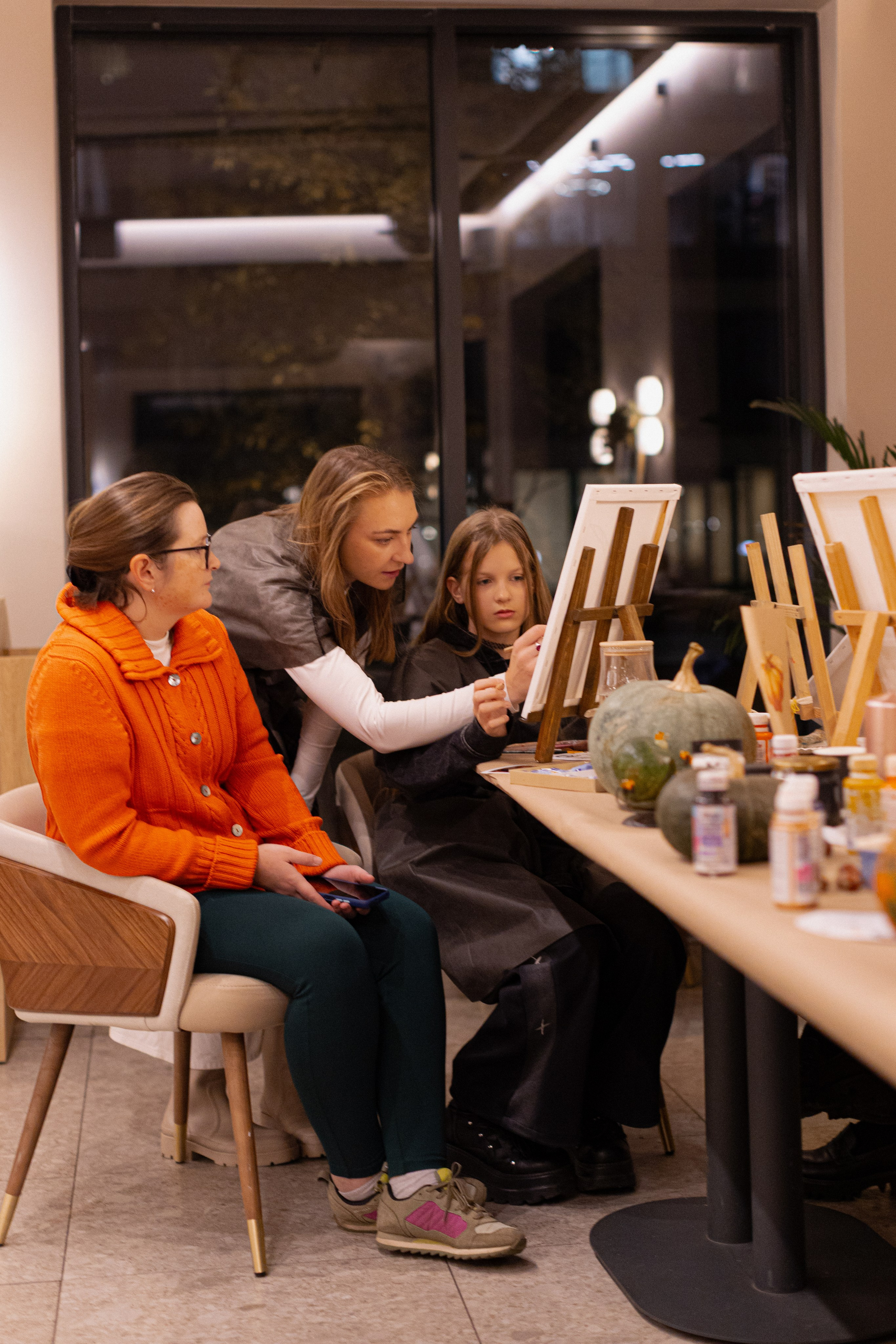 МК Тыква в кафе Здрасте. Анастасия Ракчеева Художник