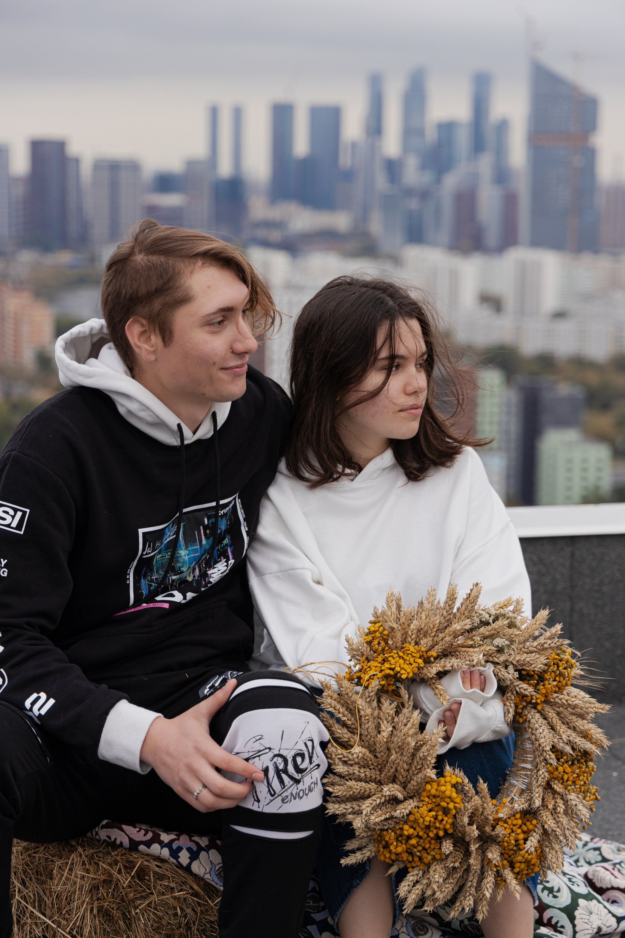 МК Осенний венок (локация на крыше). Анастасия Ракчеева Художник