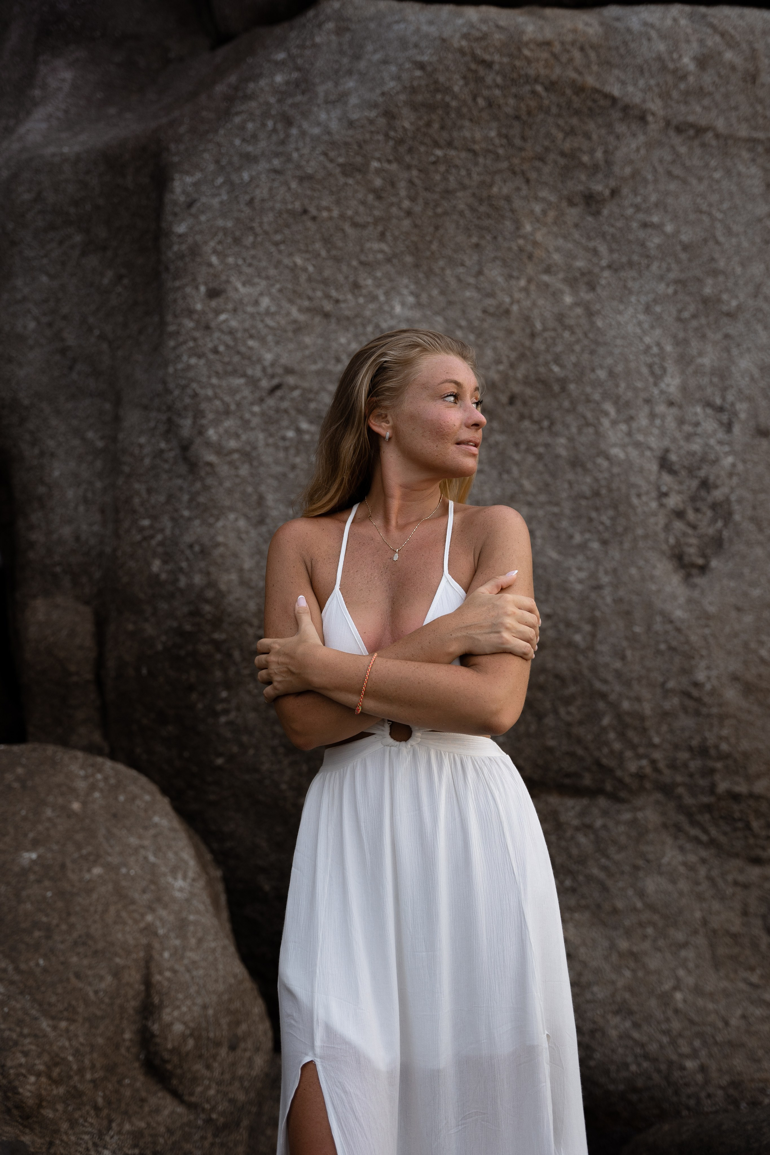 Съемка на камнях