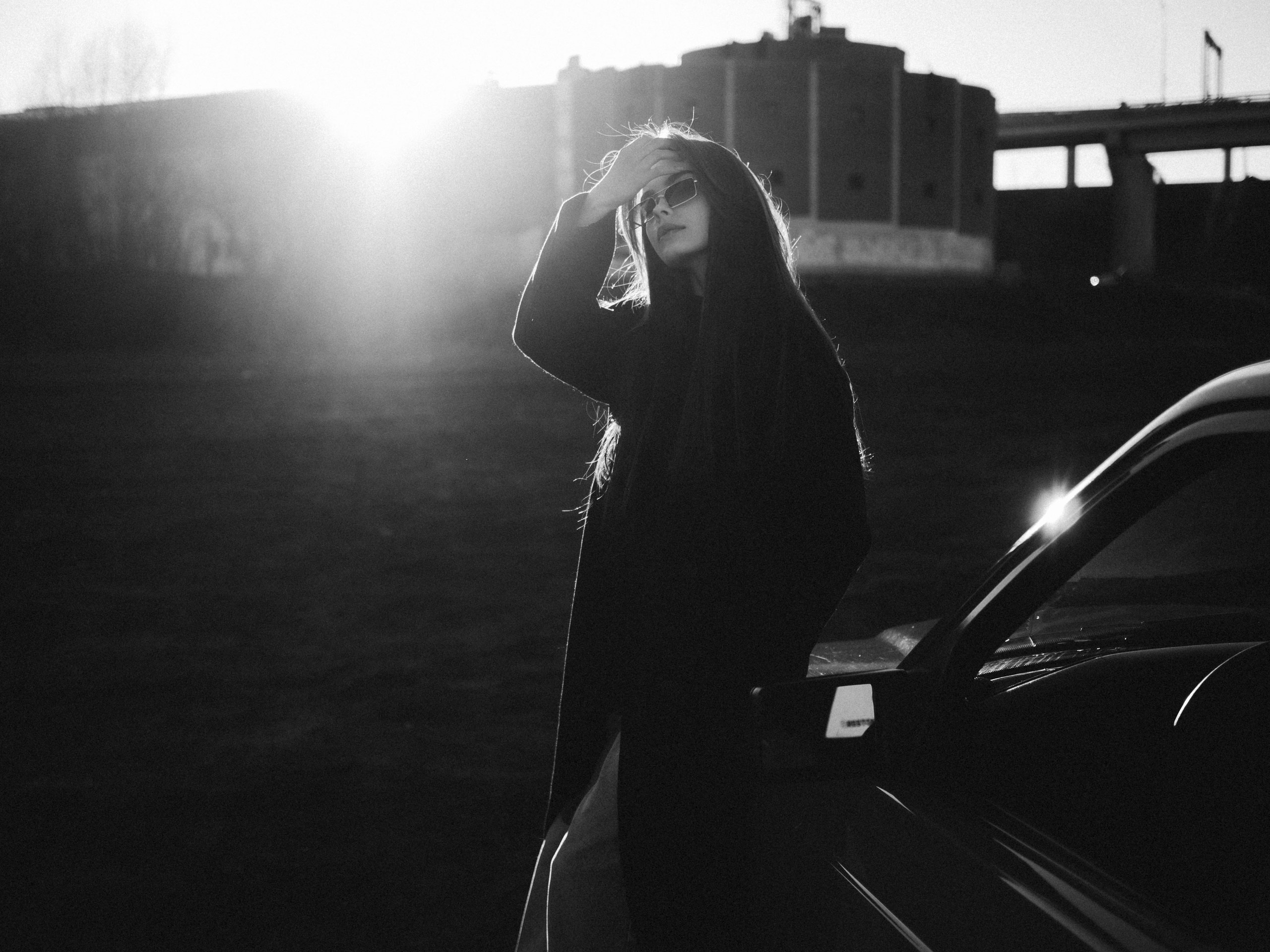 Ангелина с машиной. Фотограф в Нижнем Новгороде, Сарове и Москве. Оля Фролова