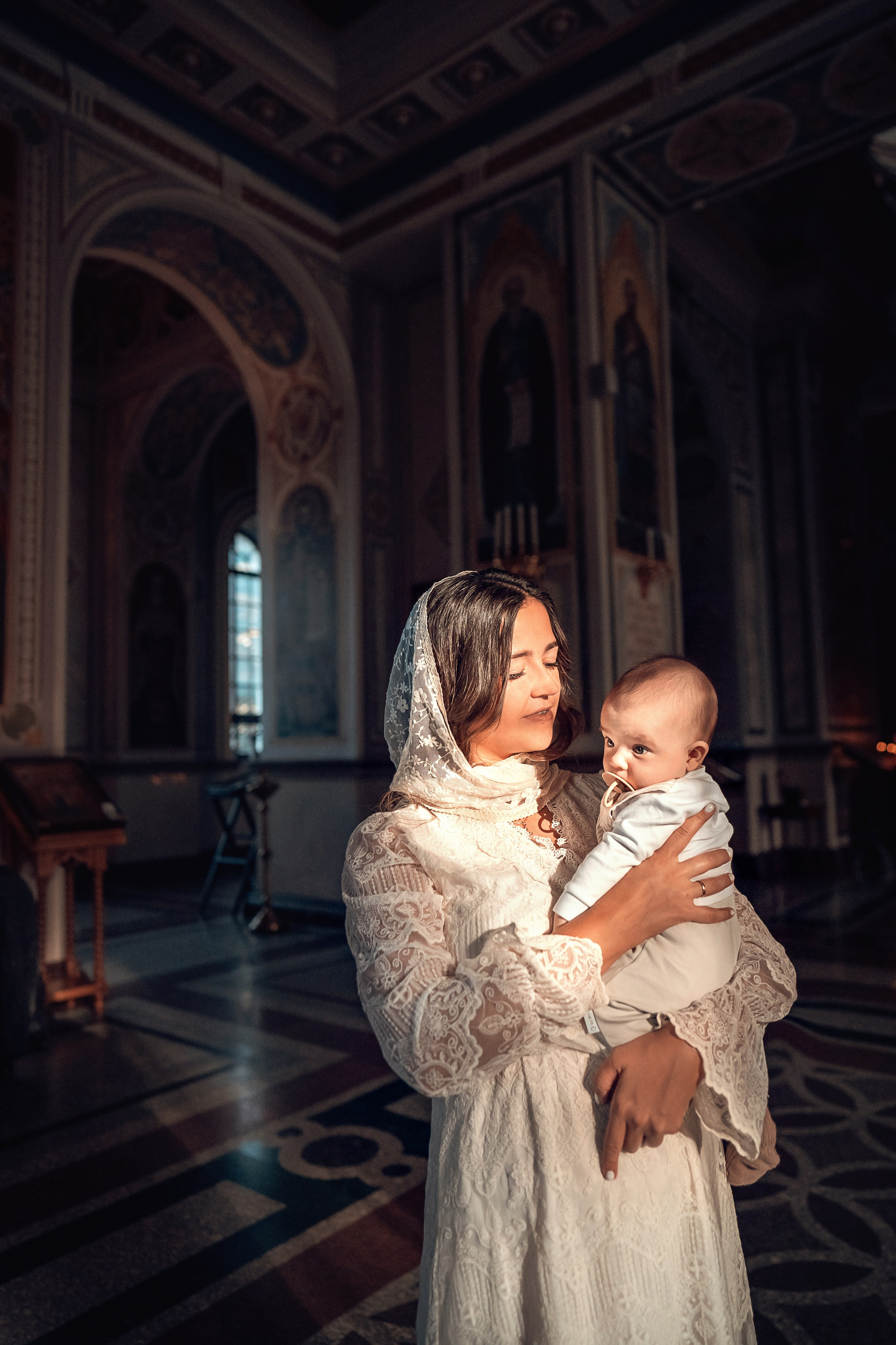 Крещение в Александро-Невском соборе Симферополь. Церковный фотограф Севастополь