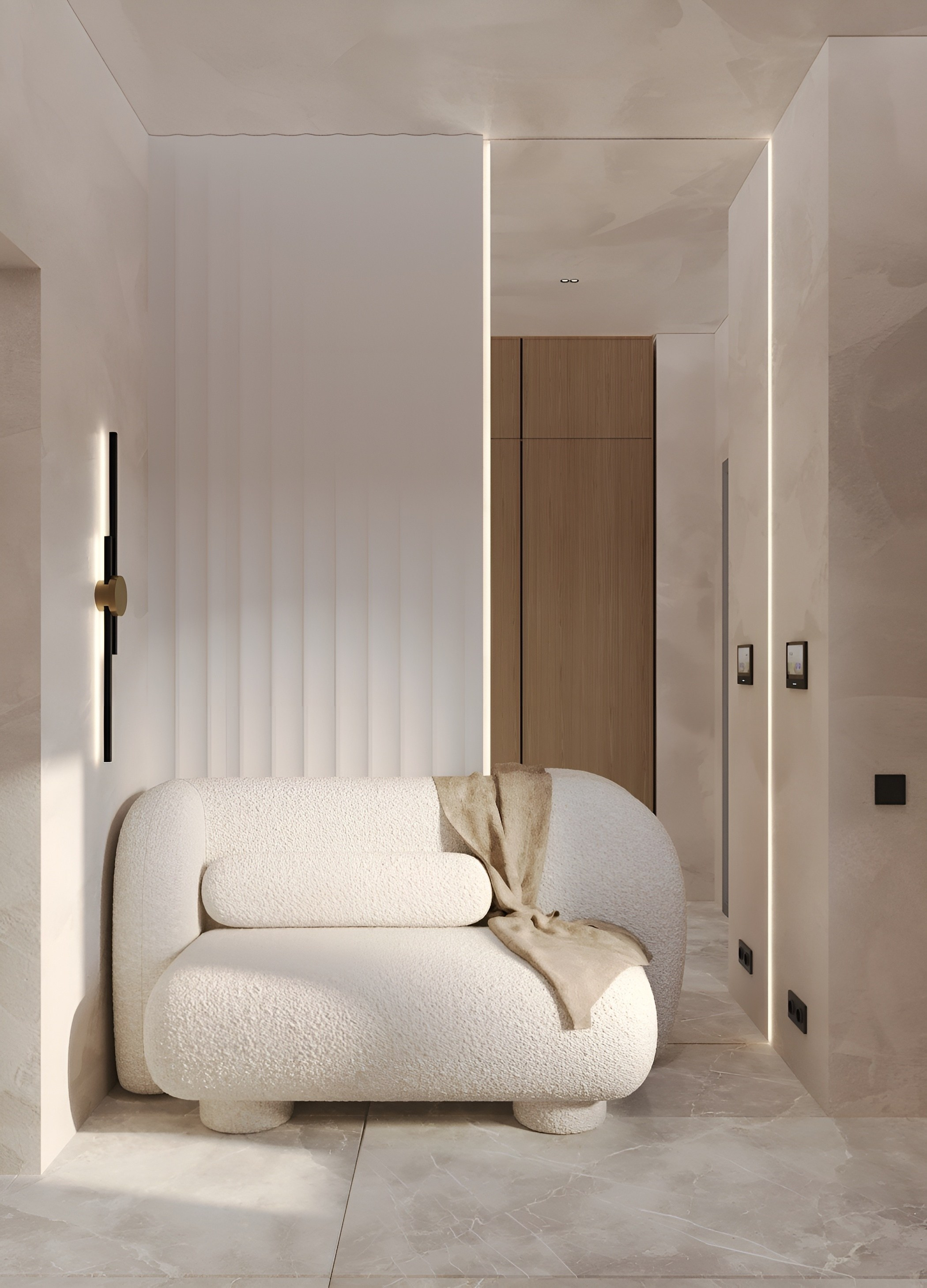 Жилые помещения. 3D Визуализация интерьеров жилых и коммерческих помещений