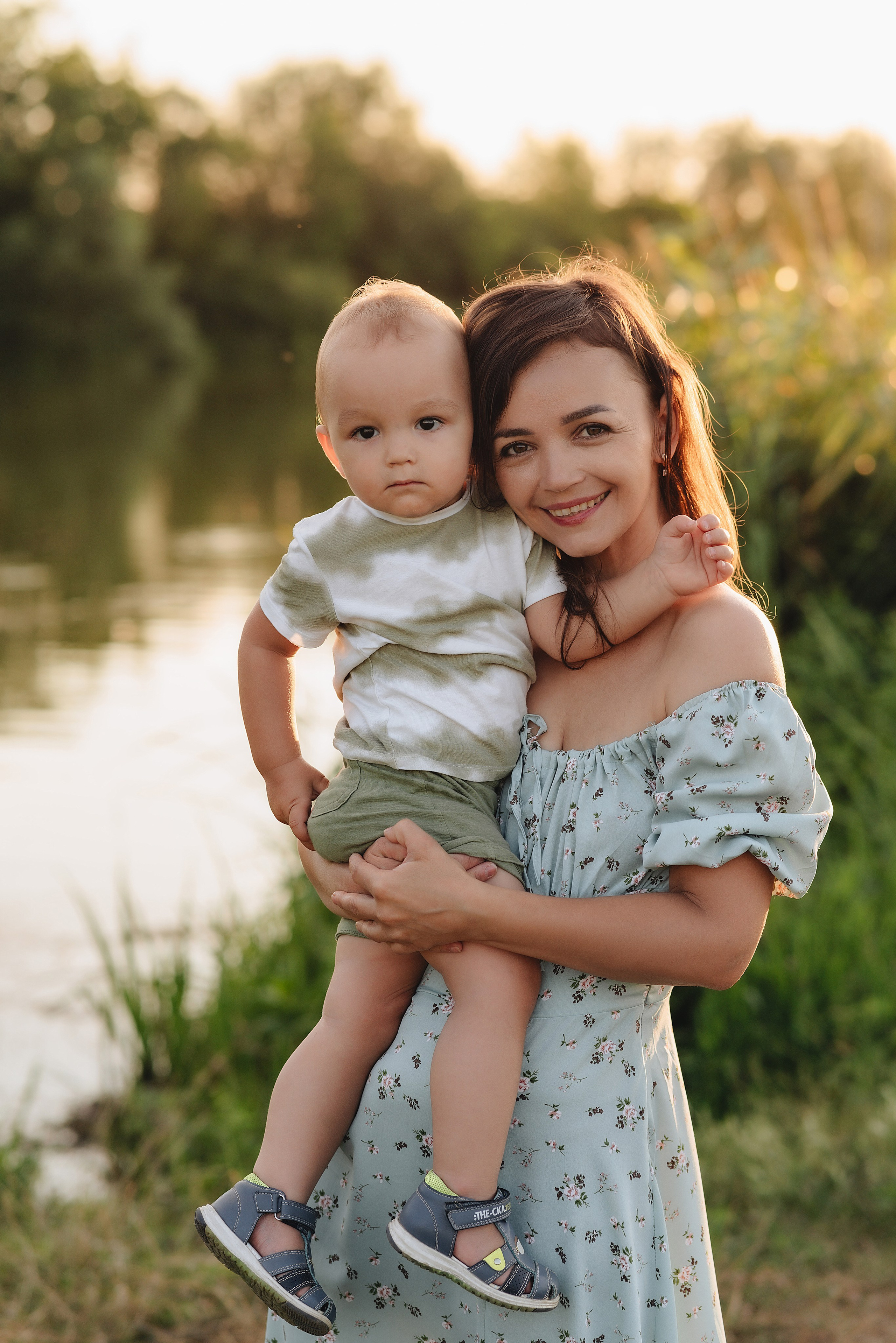 Семейная съемка на закате. Фотограф Карина Шмулёва. Воронеж и область