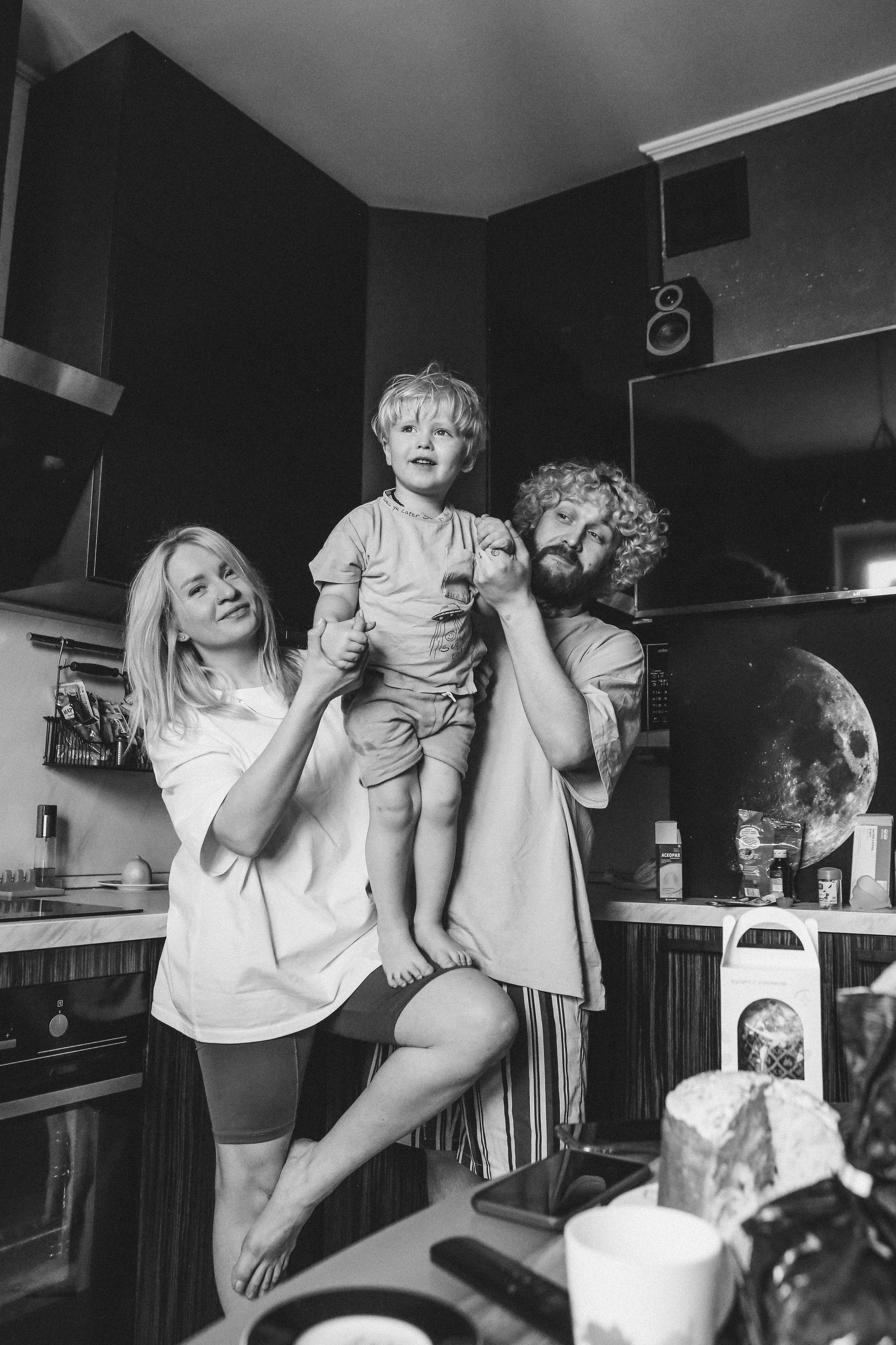 Олег, Катерина и Олег. Семейный и детский фотограф в Москве Александра Мак