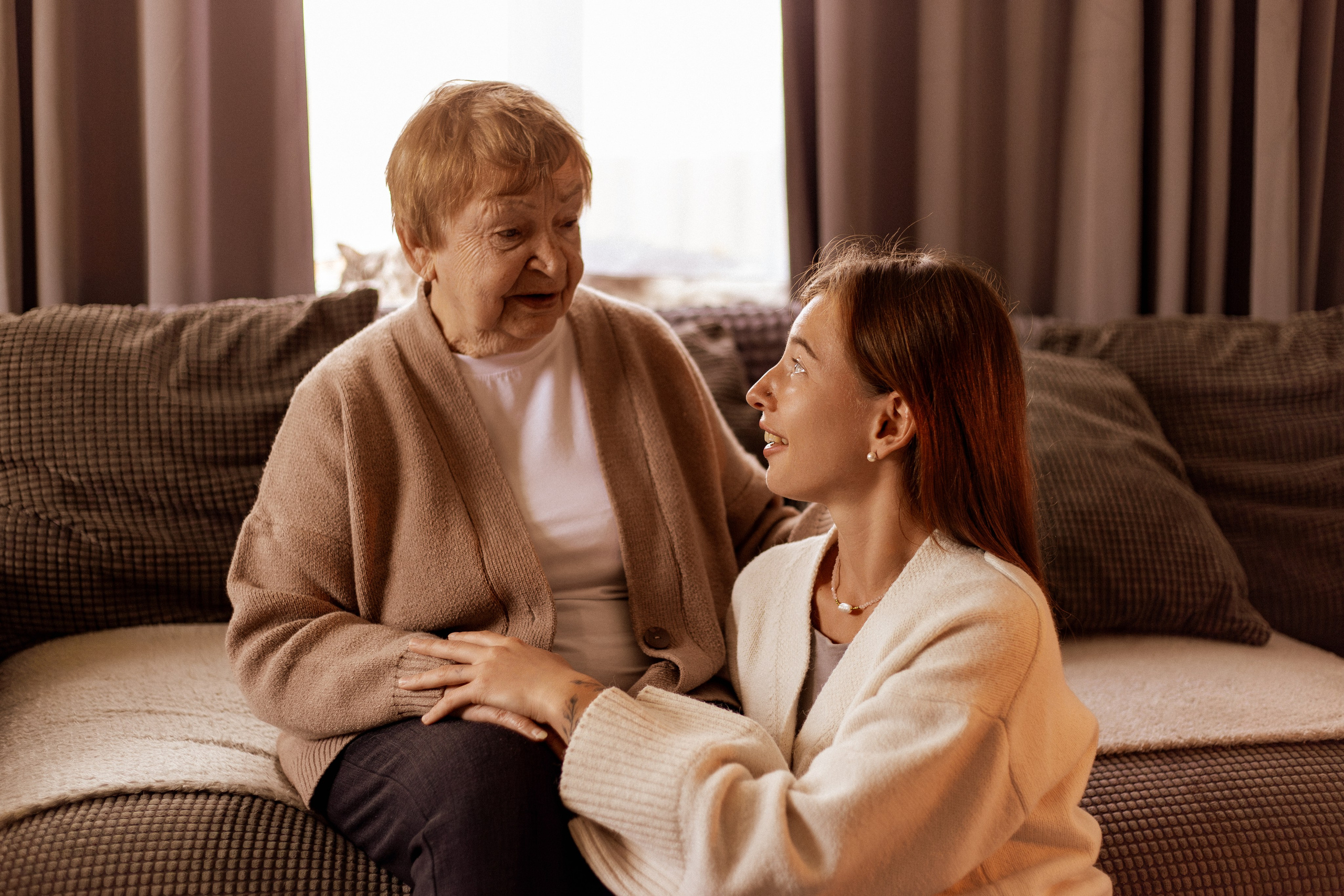 Бабушка и внучка. Фотограф Москва / Балашиха