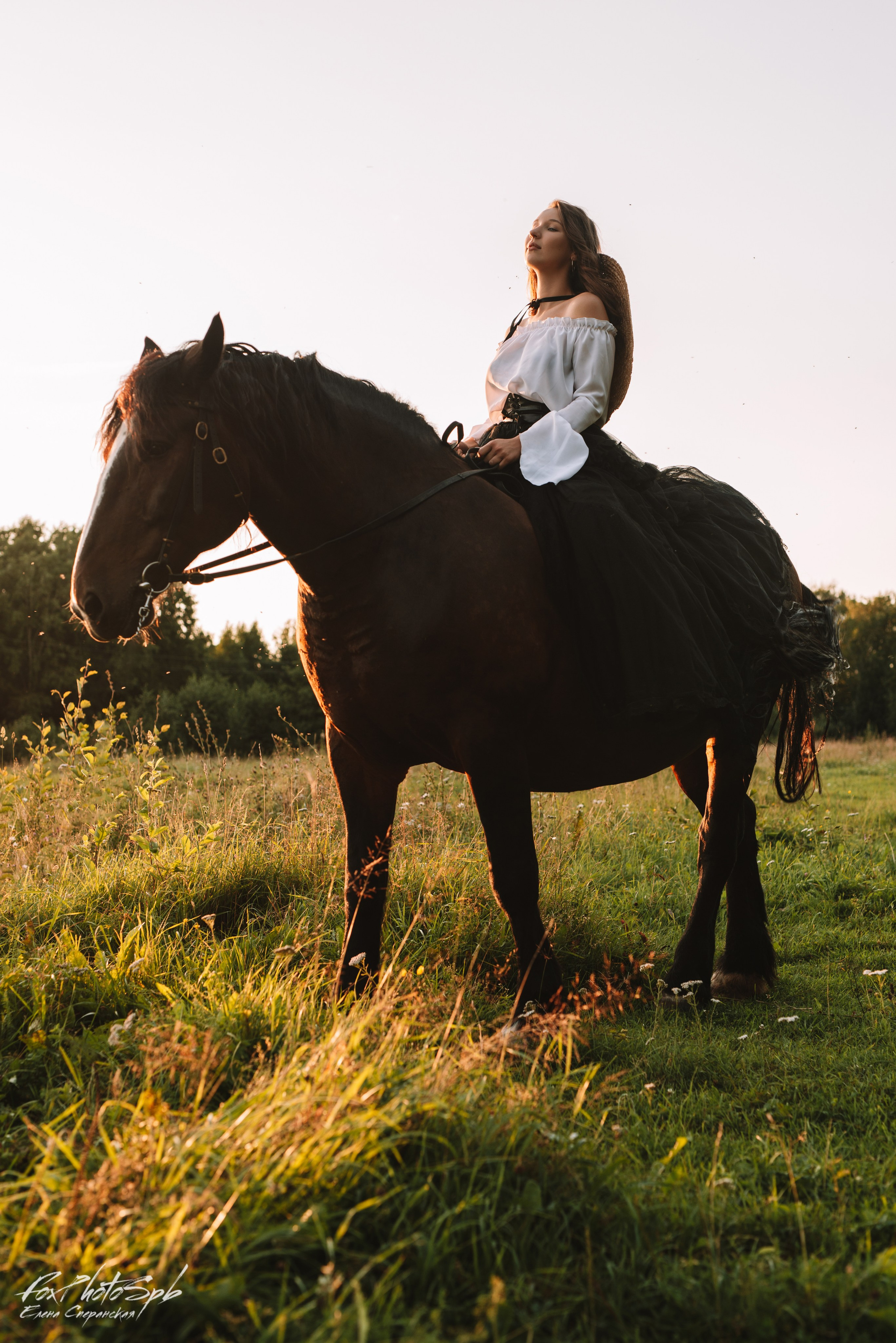 С лошадками. Фотограф в Санкт-Петербурге и Ленинградской области