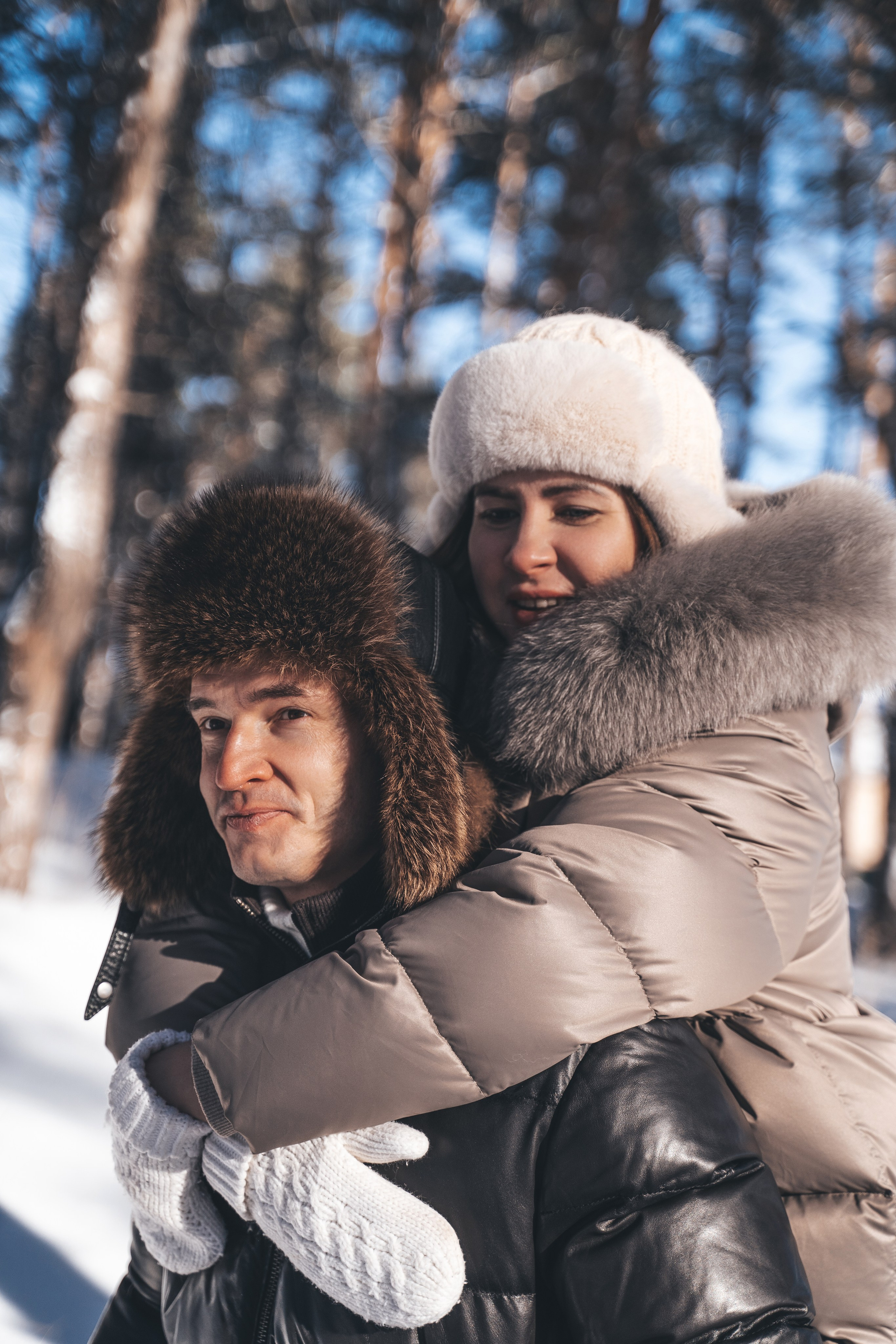 Зимняя lovestory для Витали и Оли. Фотограф в Самаре Екатерина Кроз