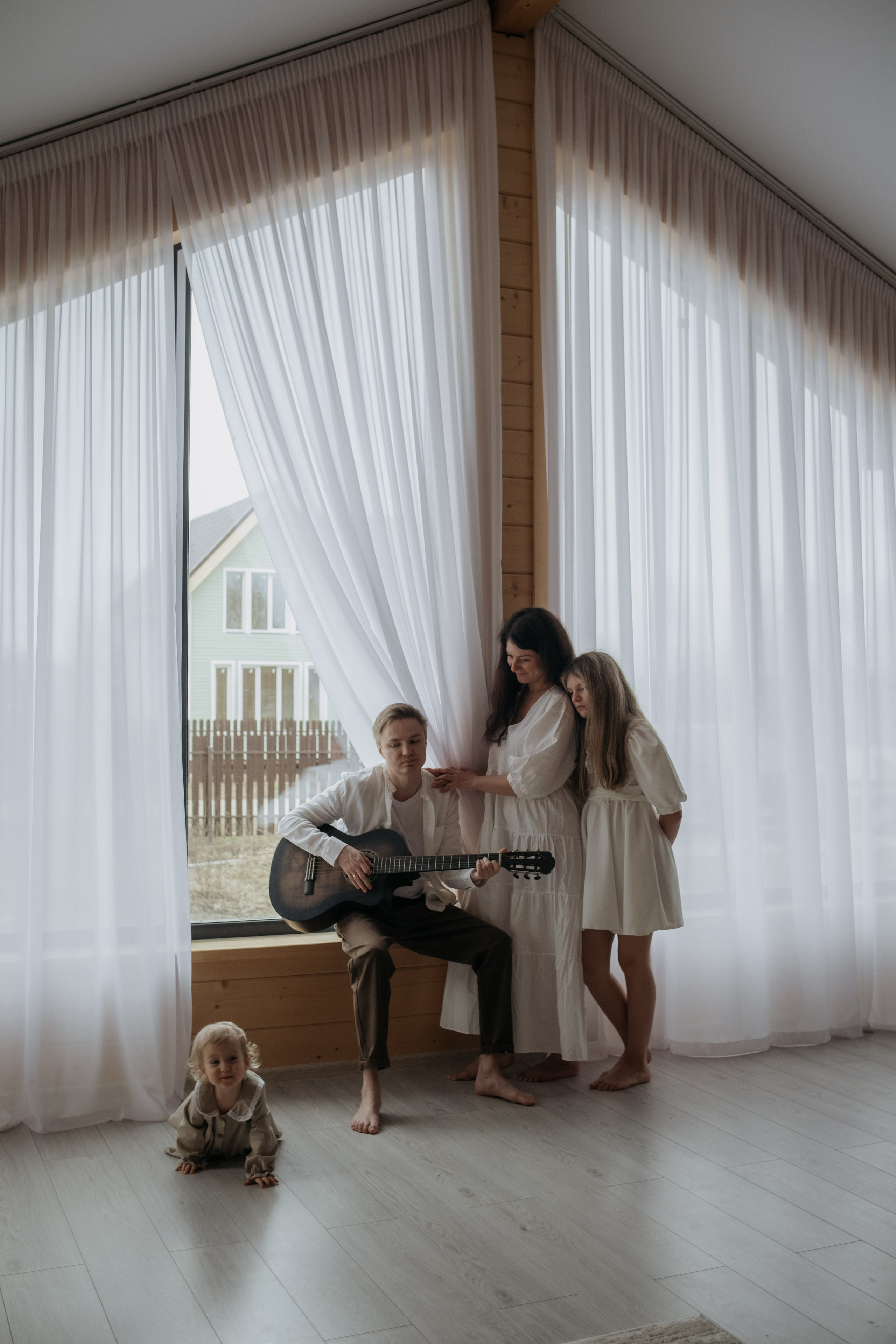 Семейные фотосессии дома и в студии. Семейный и детский фотограф в Москве Александра Михайлечко