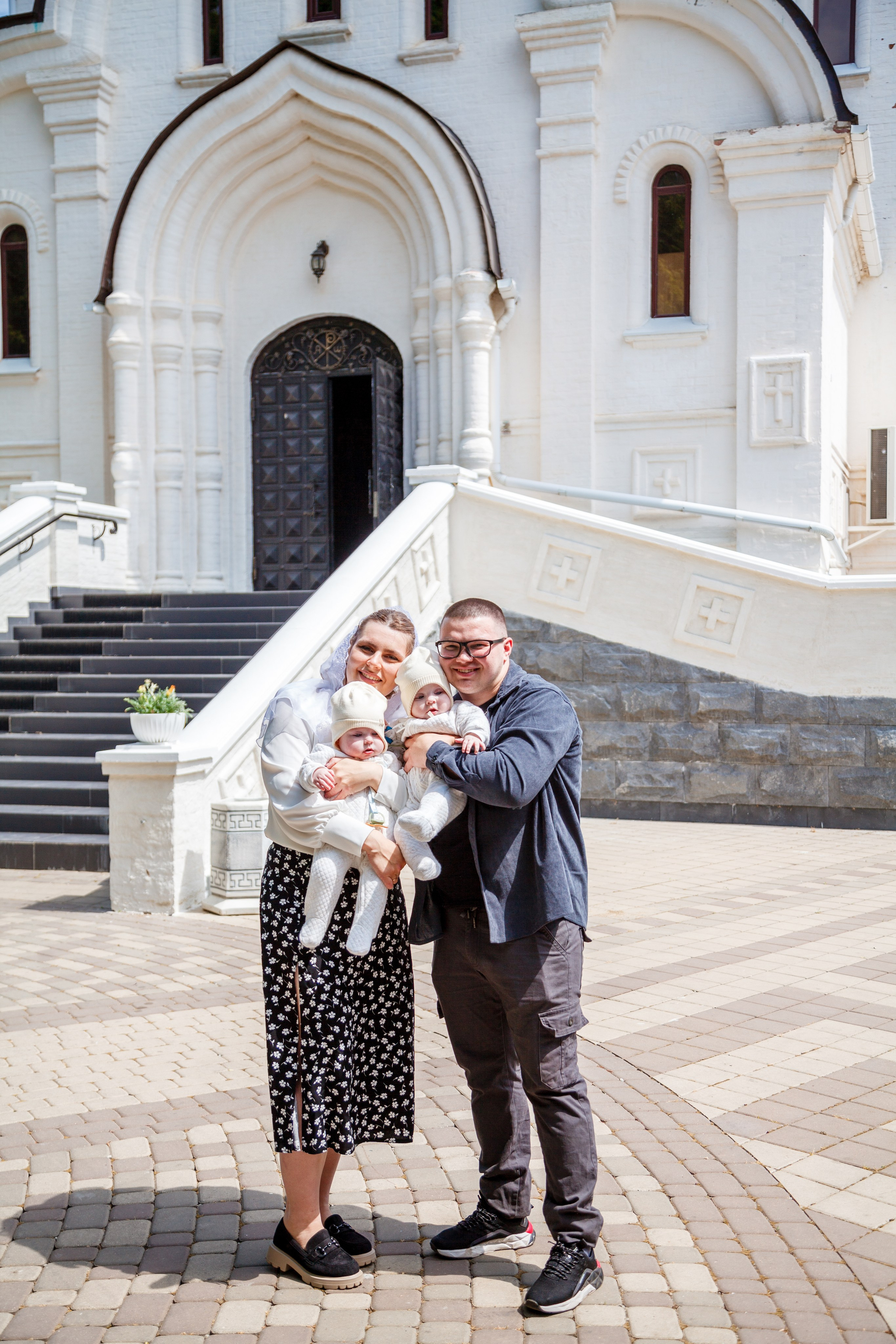 Крещение близняшек. Свадебный и семейный фотограф в Армавире