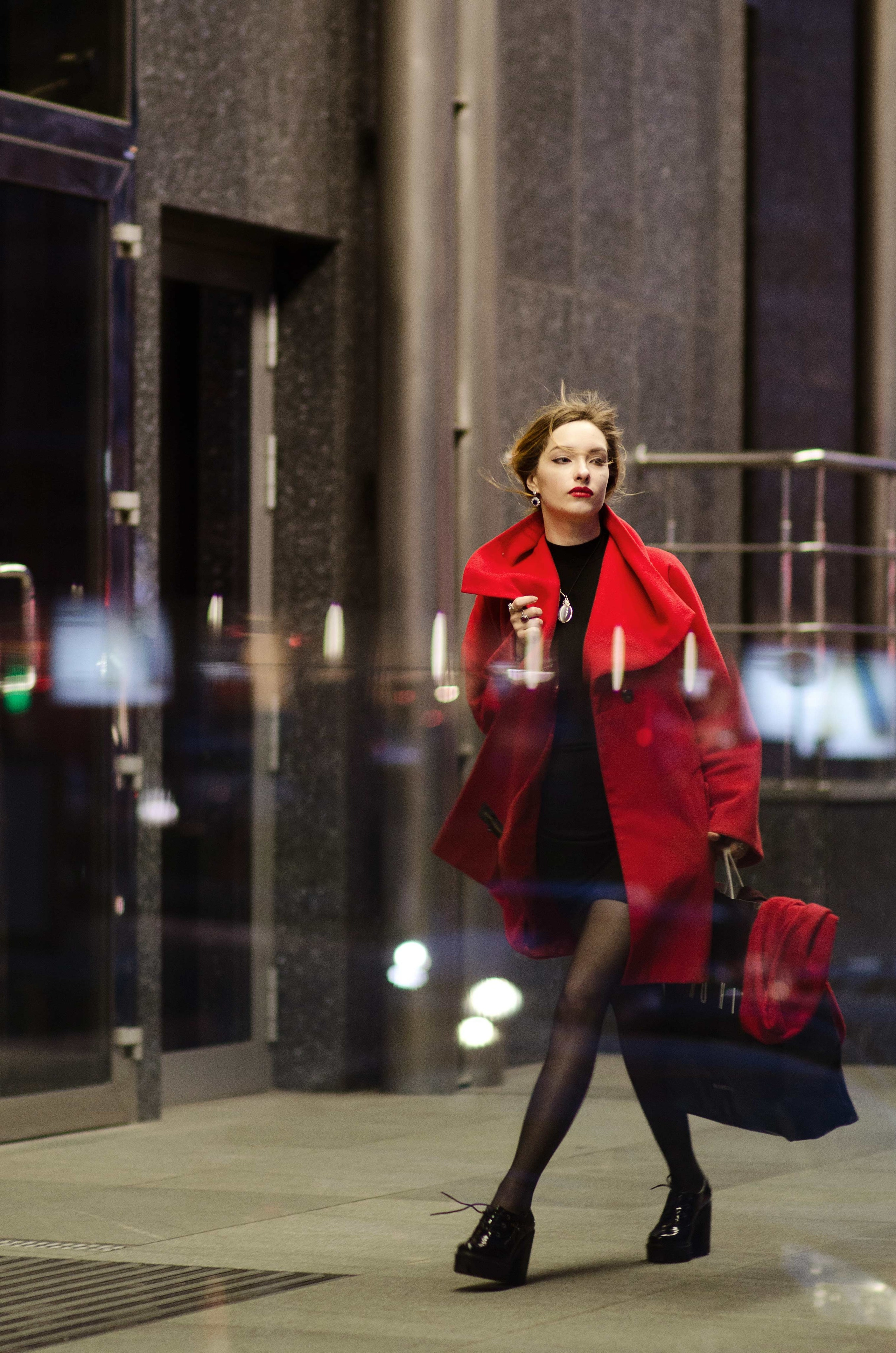 Фотосессия на улице стильная