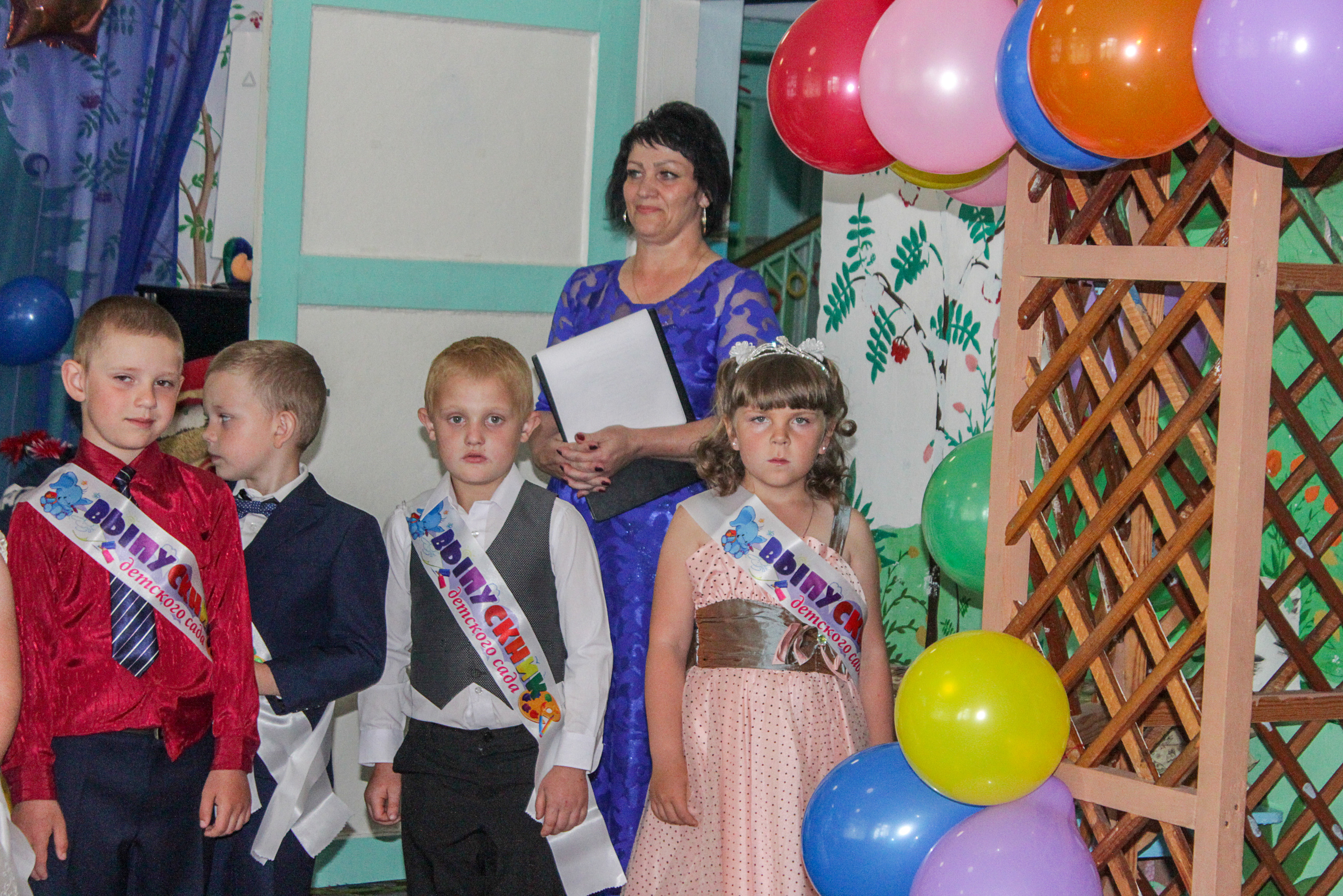 Выпускной в детском саду. Фотограф Алёна Кладова