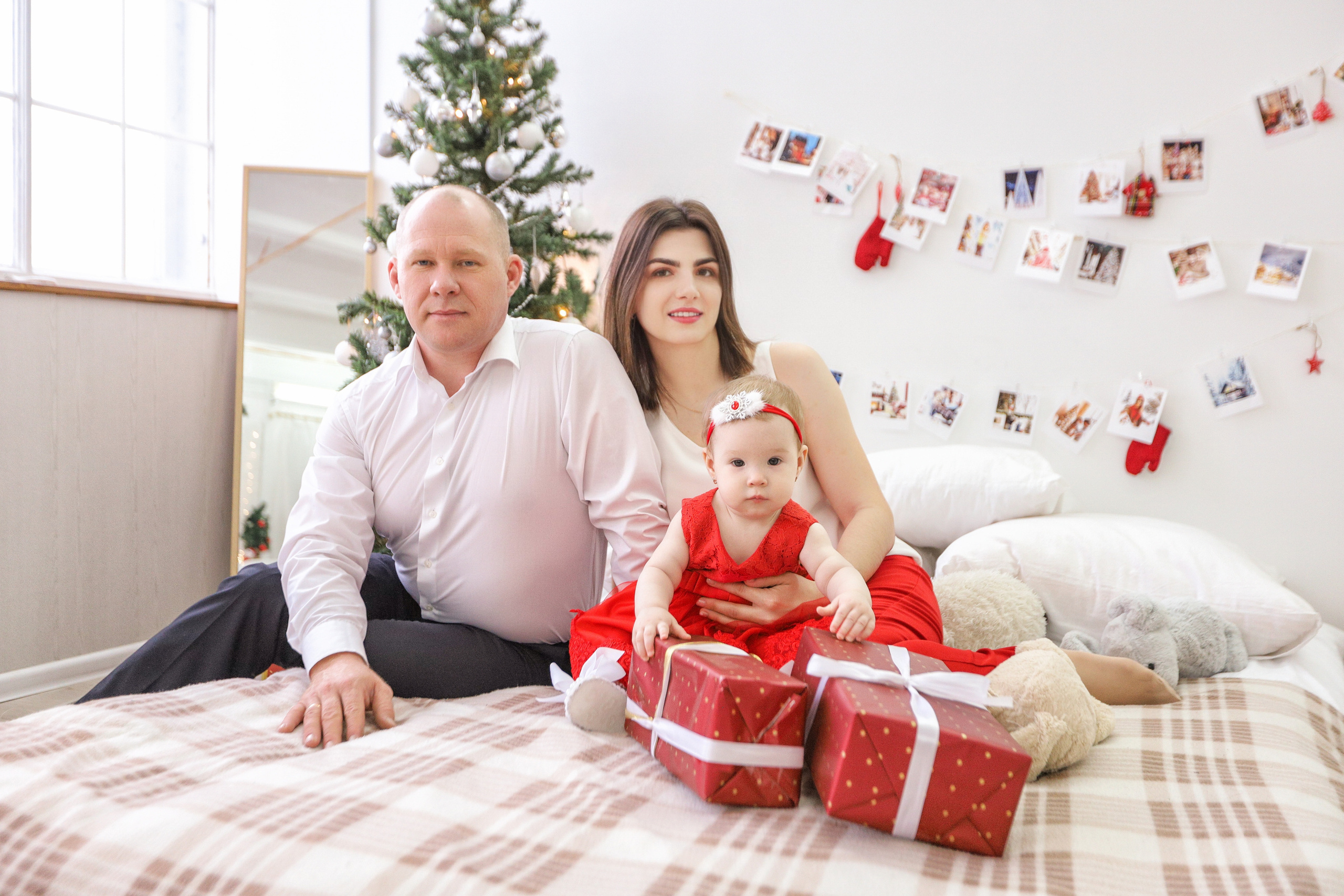 Новогодняя семейная. Фотограф Алёна Кладова