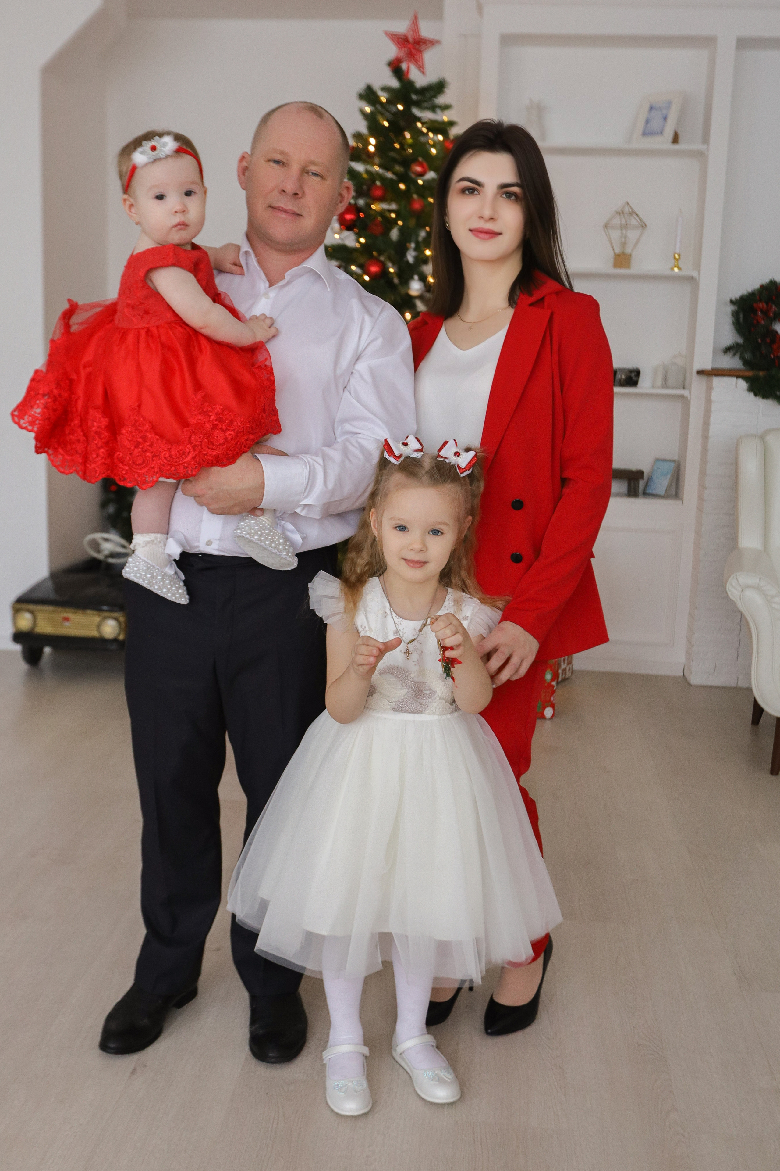 Новогодняя семейная. Фотограф Алёна Кладова