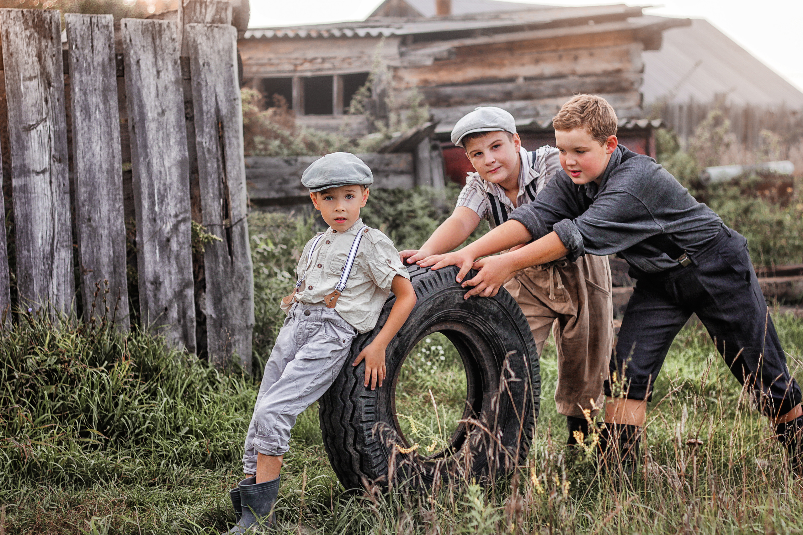 Трактористы. Фотограф Алёна Кладова