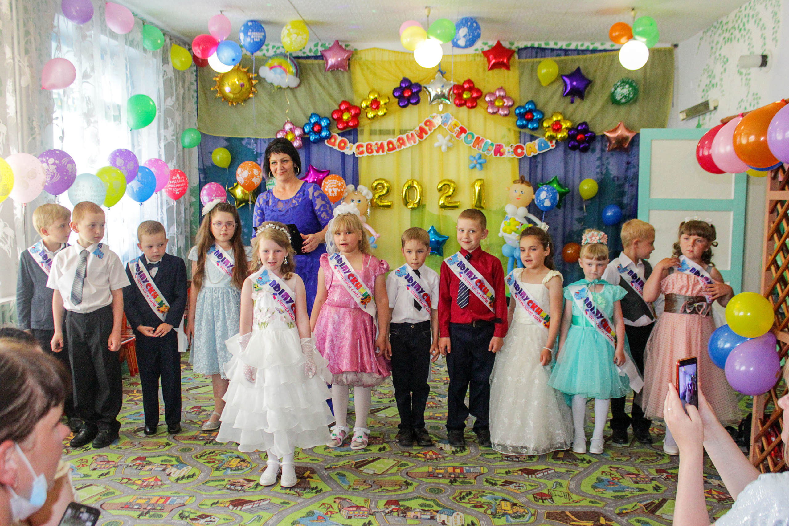 Выпускной в детском саду. Фотограф Алёна Кладова