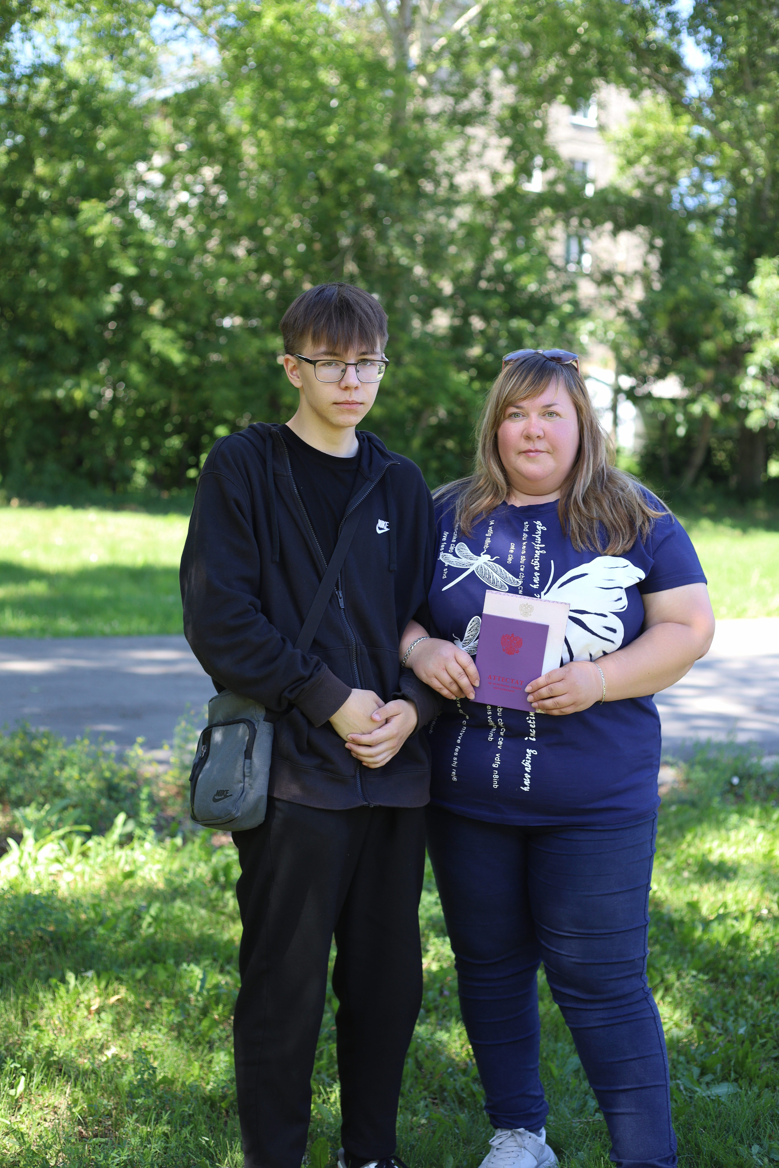 Вручение аттестатов 85 гимн. Фотограф Алёна Кладова