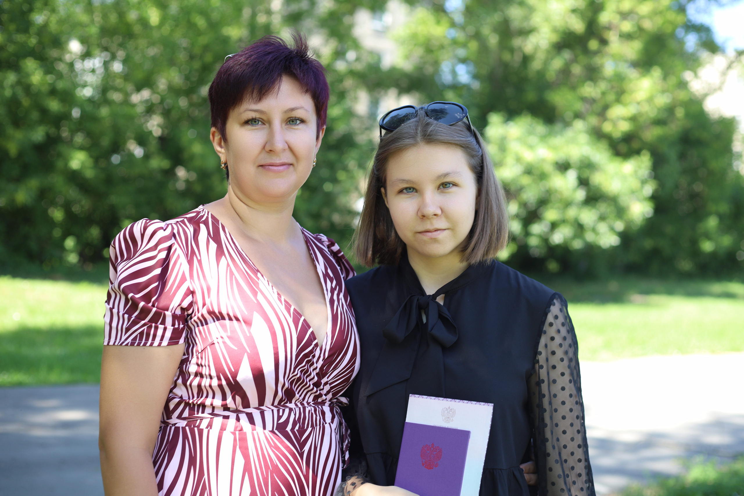 Вручение аттестатов 85 гимн. Фотограф Алёна Кладова