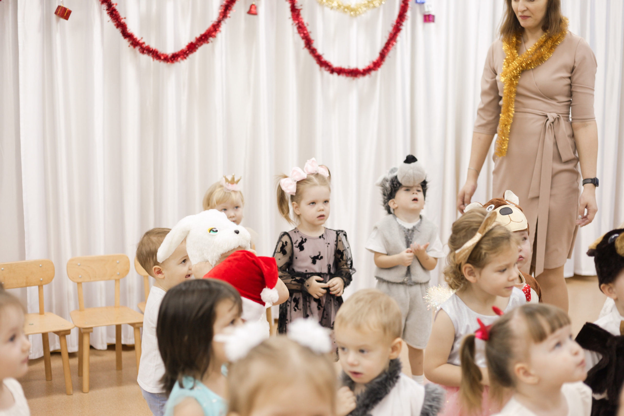 Новогодний утренник дс 267. Фотограф Алёна Кладова