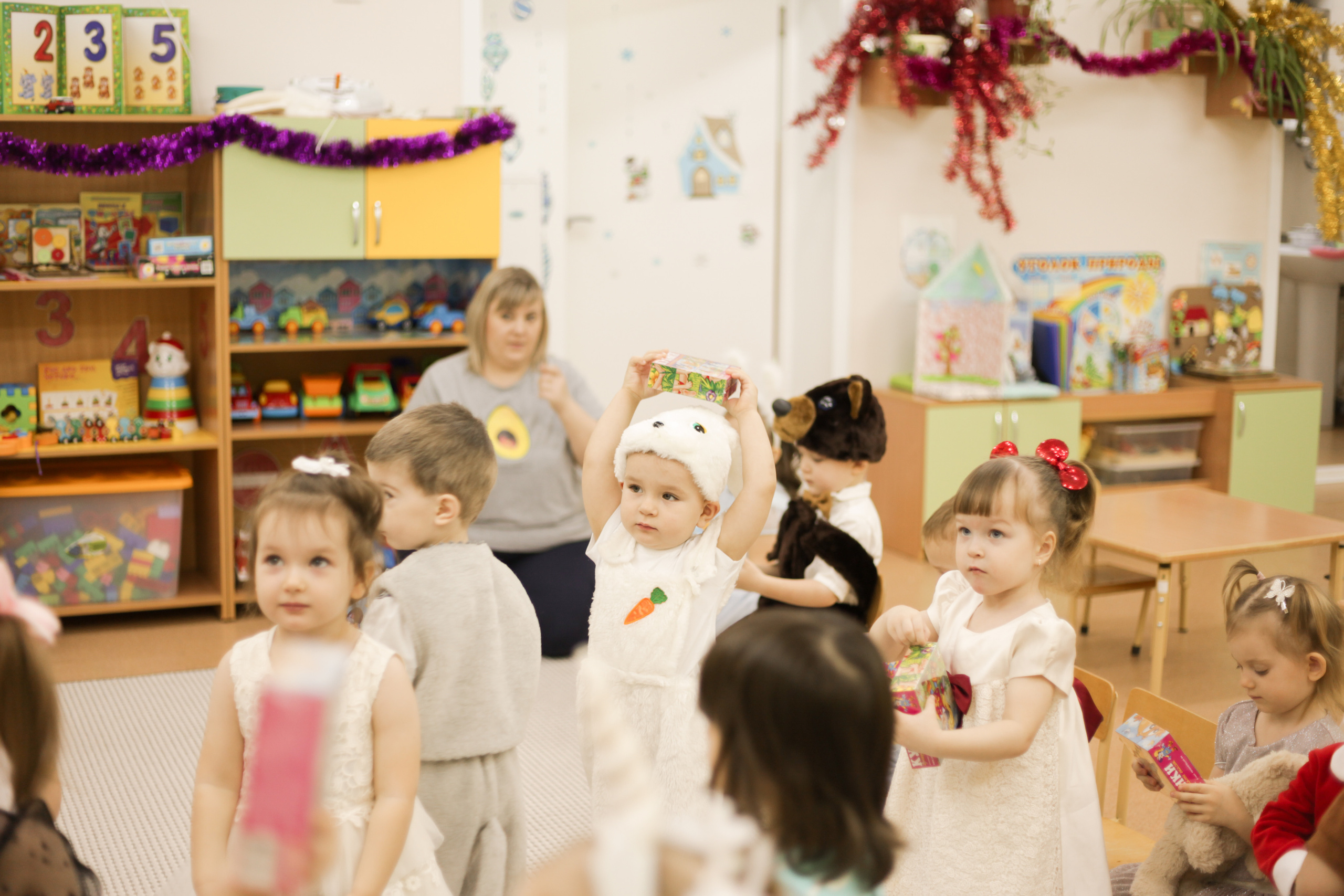 Новогодний утренник дс 267. Фотограф Алёна Кладова