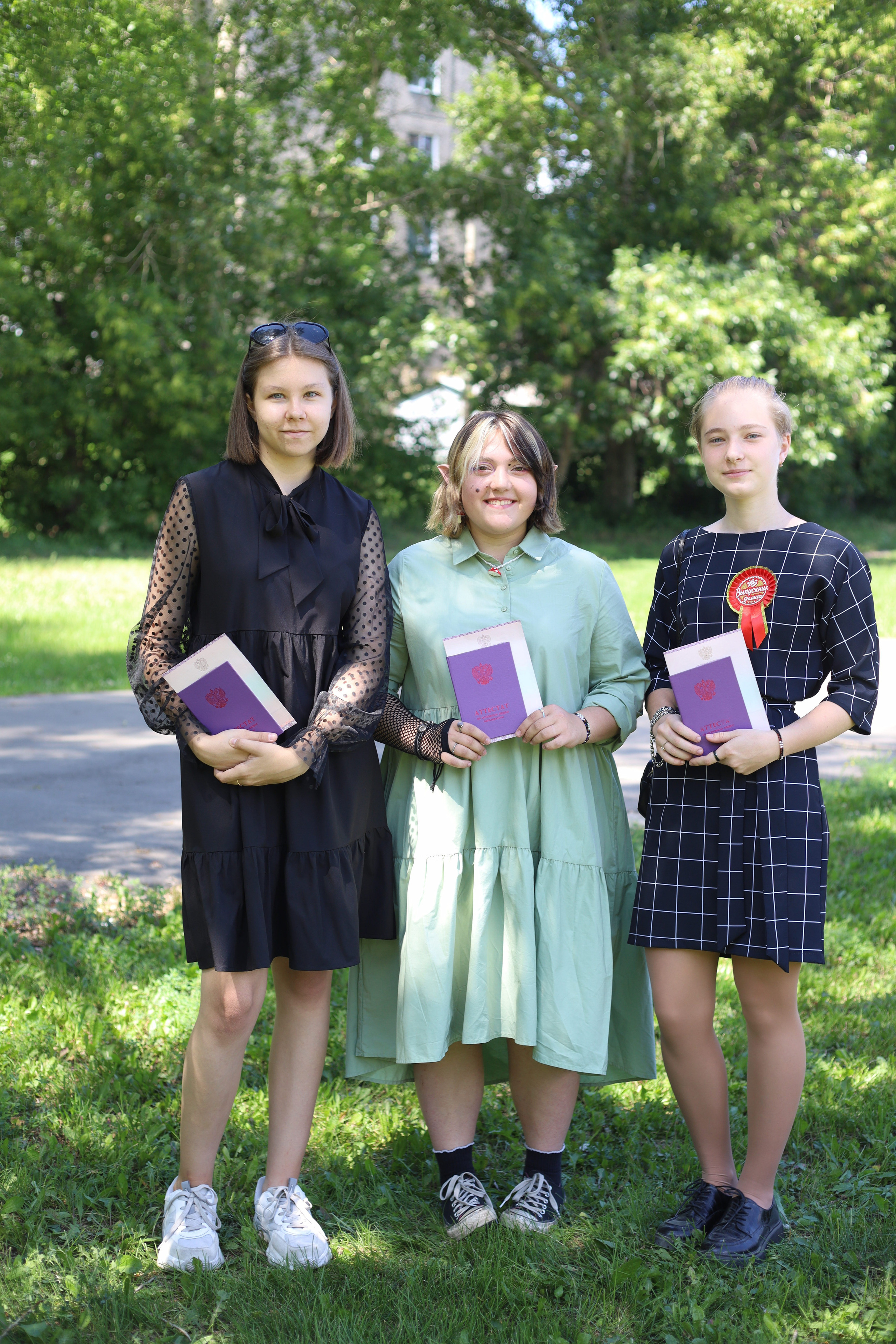 Вручение аттестатов 85 гимн. Фотограф Алёна Кладова