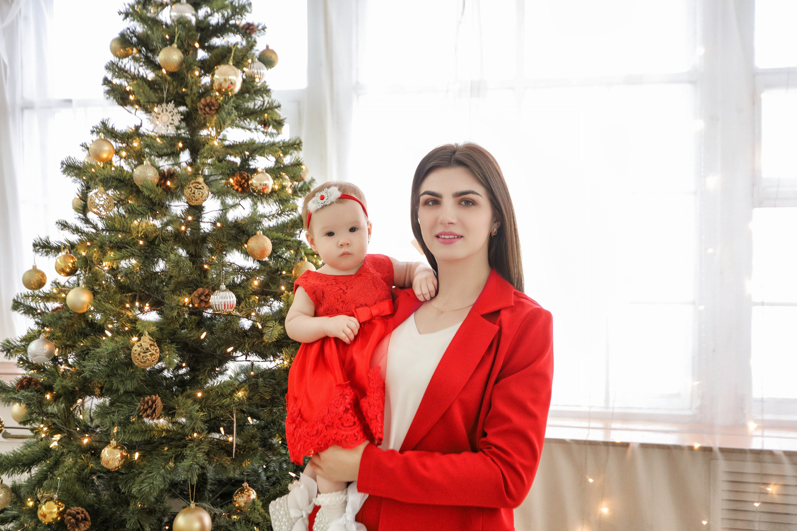 Новогодняя семейная. Фотограф Алёна Кладова