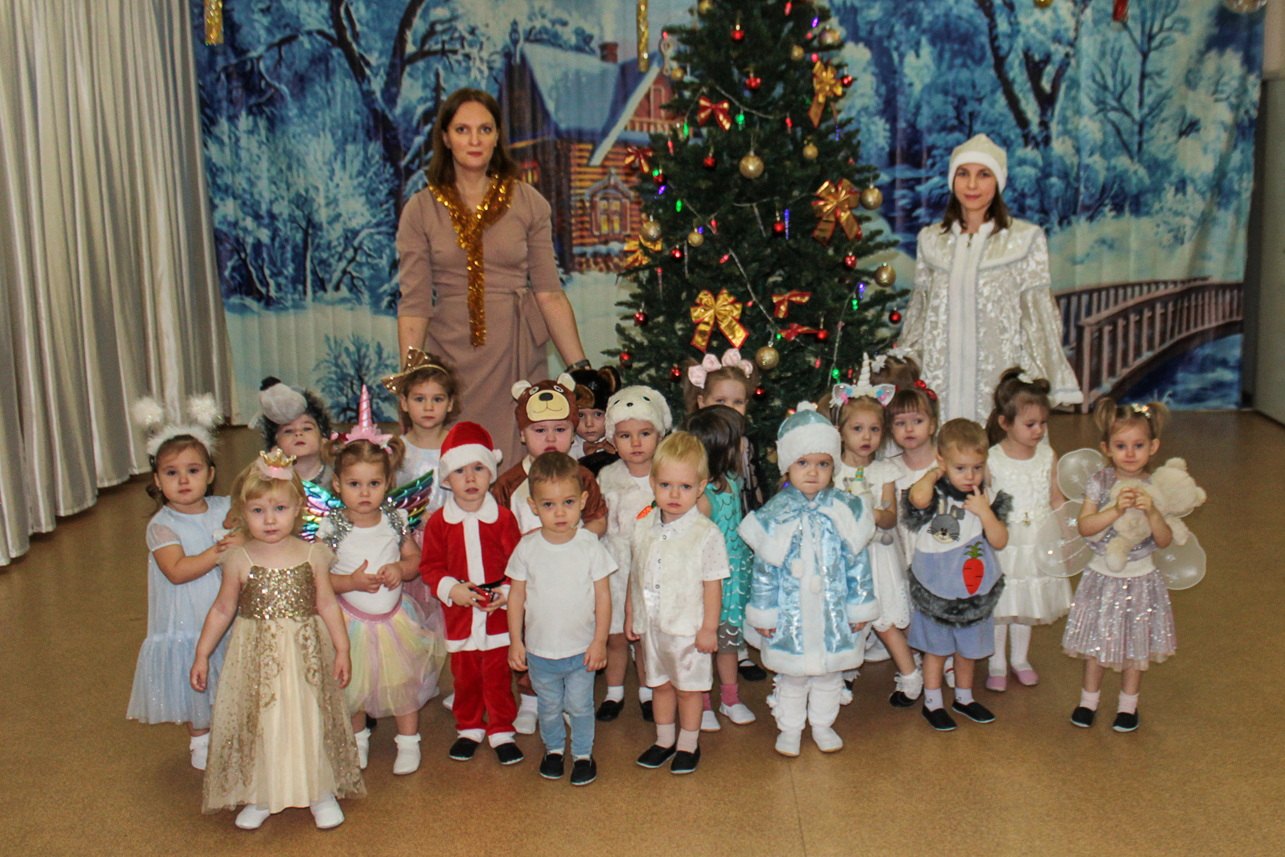 Новогодний утренник дс 267. Фотограф Алёна Кладова