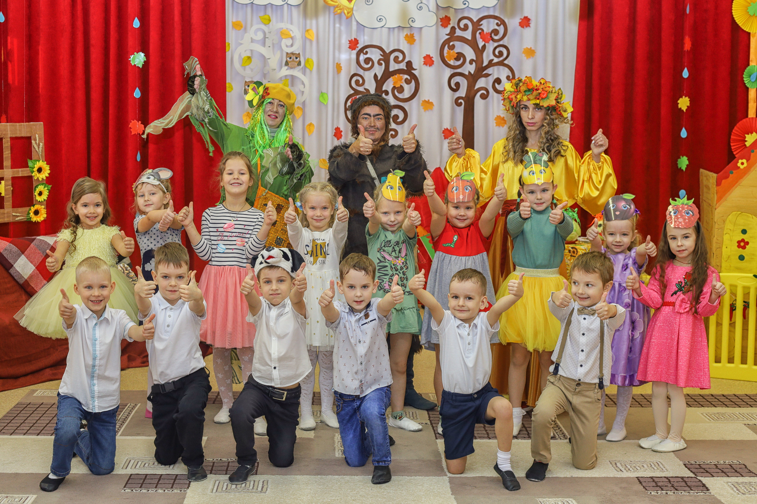 Осенний праздник в дс. Фотограф Алёна Кладова