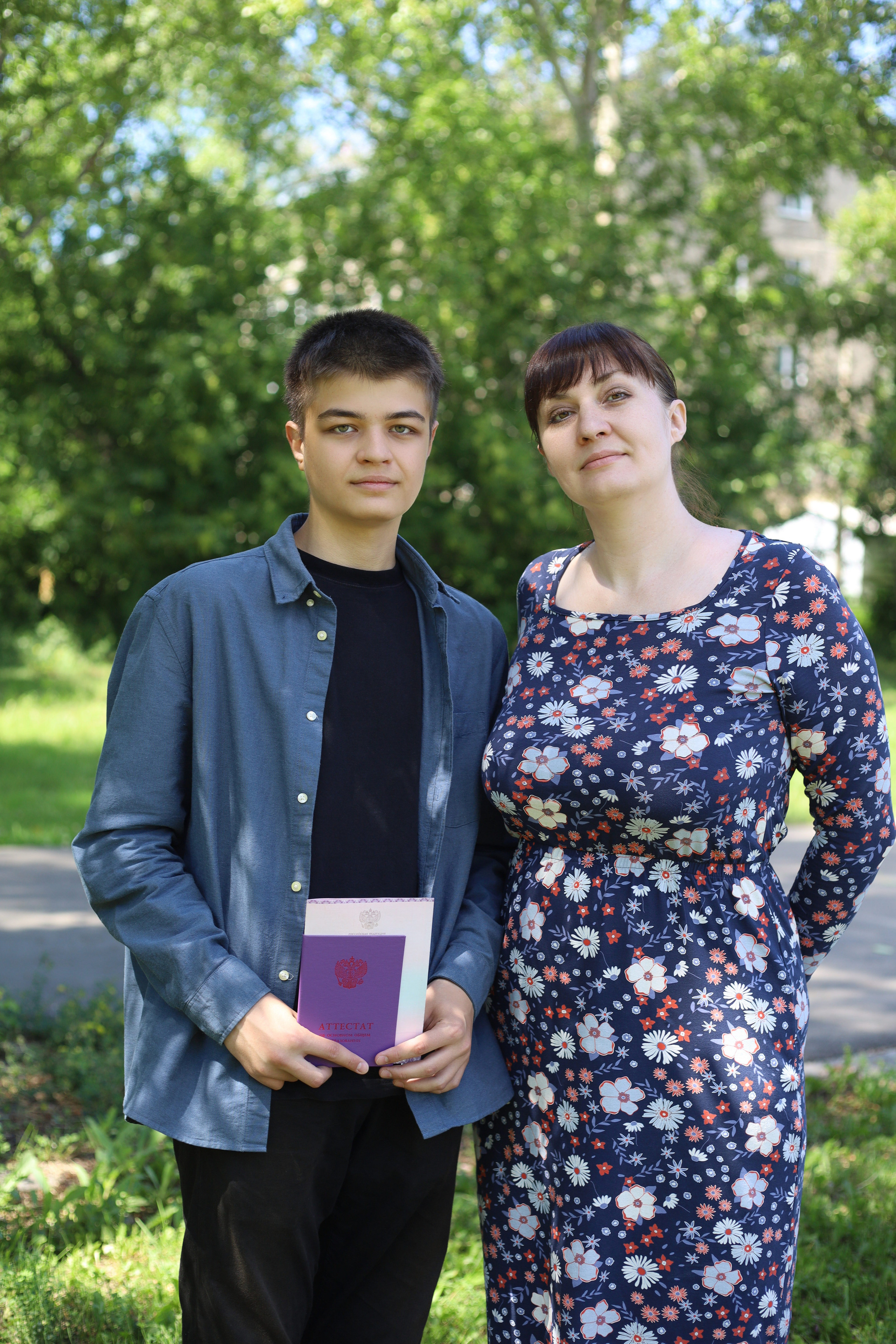 Вручение аттестатов 85 гимн. Фотограф Алёна Кладова