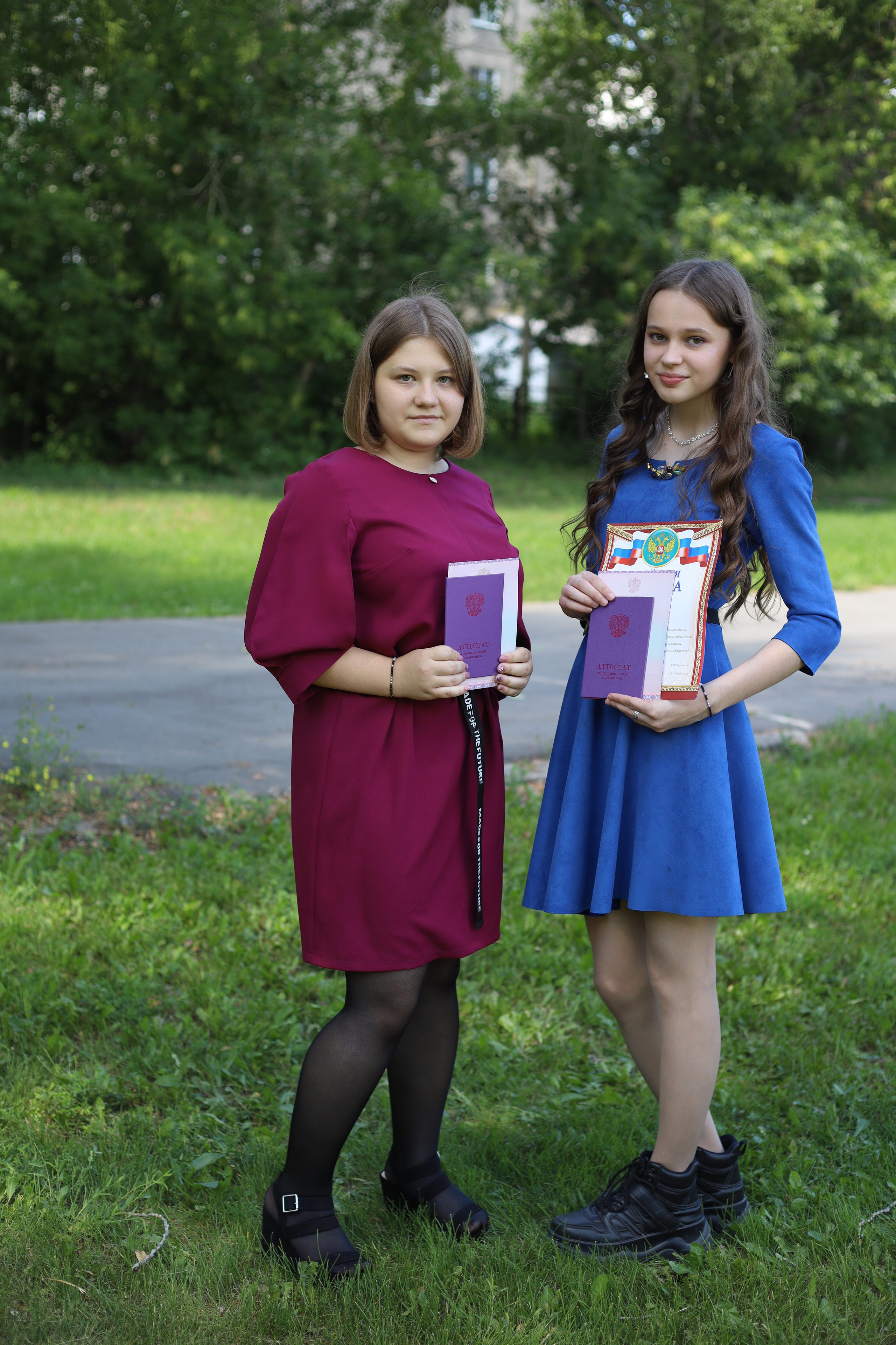 Вручение аттестатов 85 гимн. Фотограф Алёна Кладова