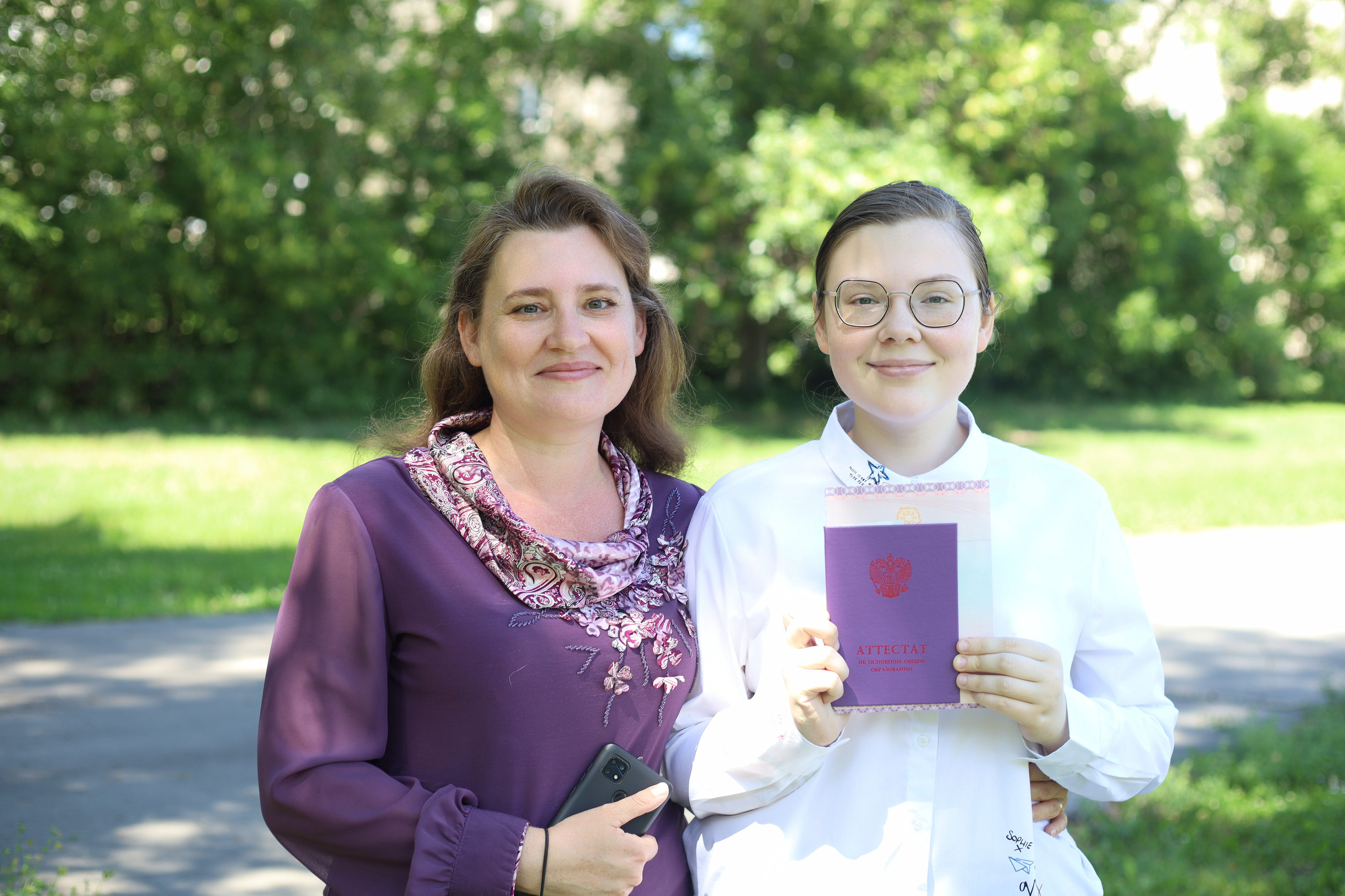 Вручение аттестатов 85 гимн. Фотограф Алёна Кладова