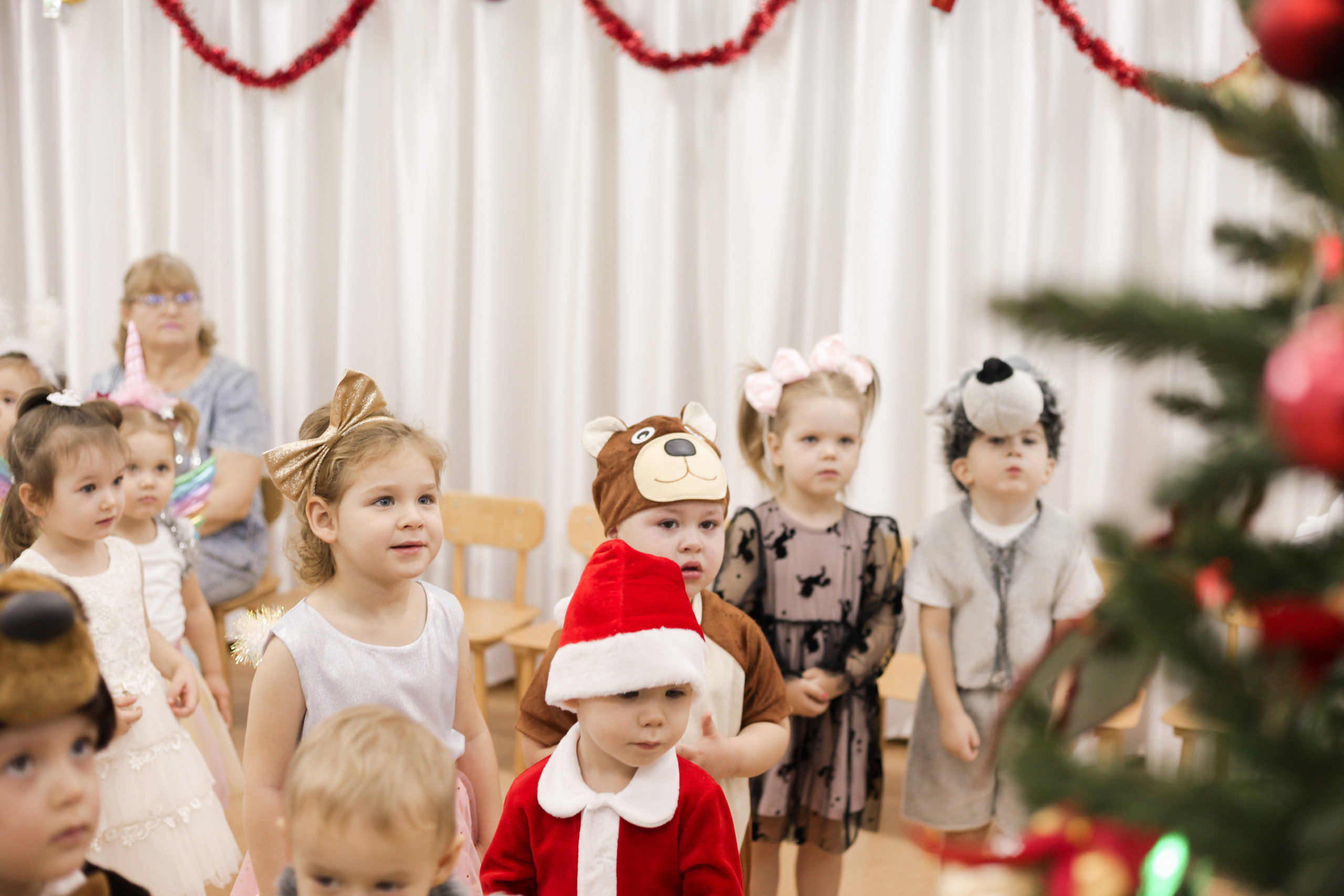 Новогодний утренник дс 267. Фотограф Алёна Кладова