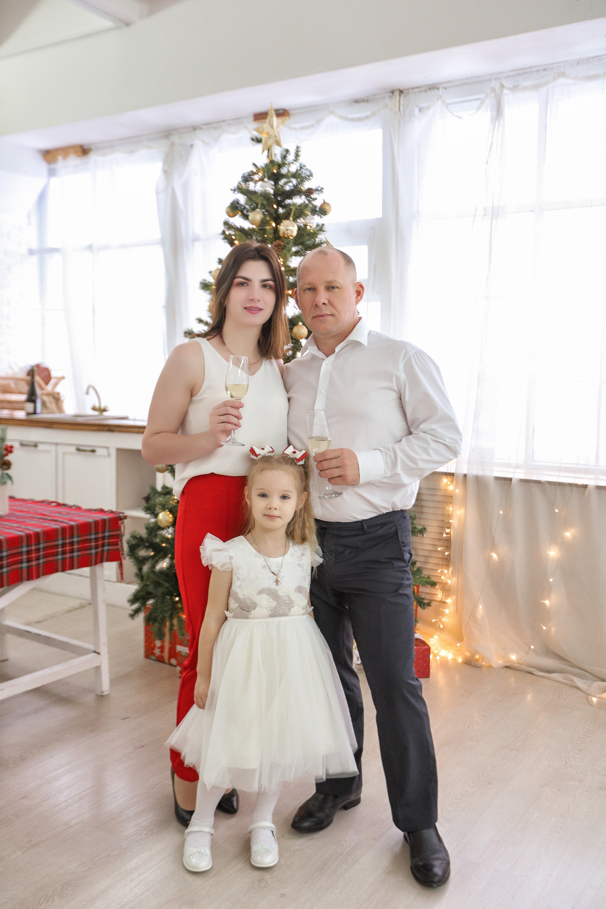 Новогодняя семейная. Фотограф Алёна Кладова