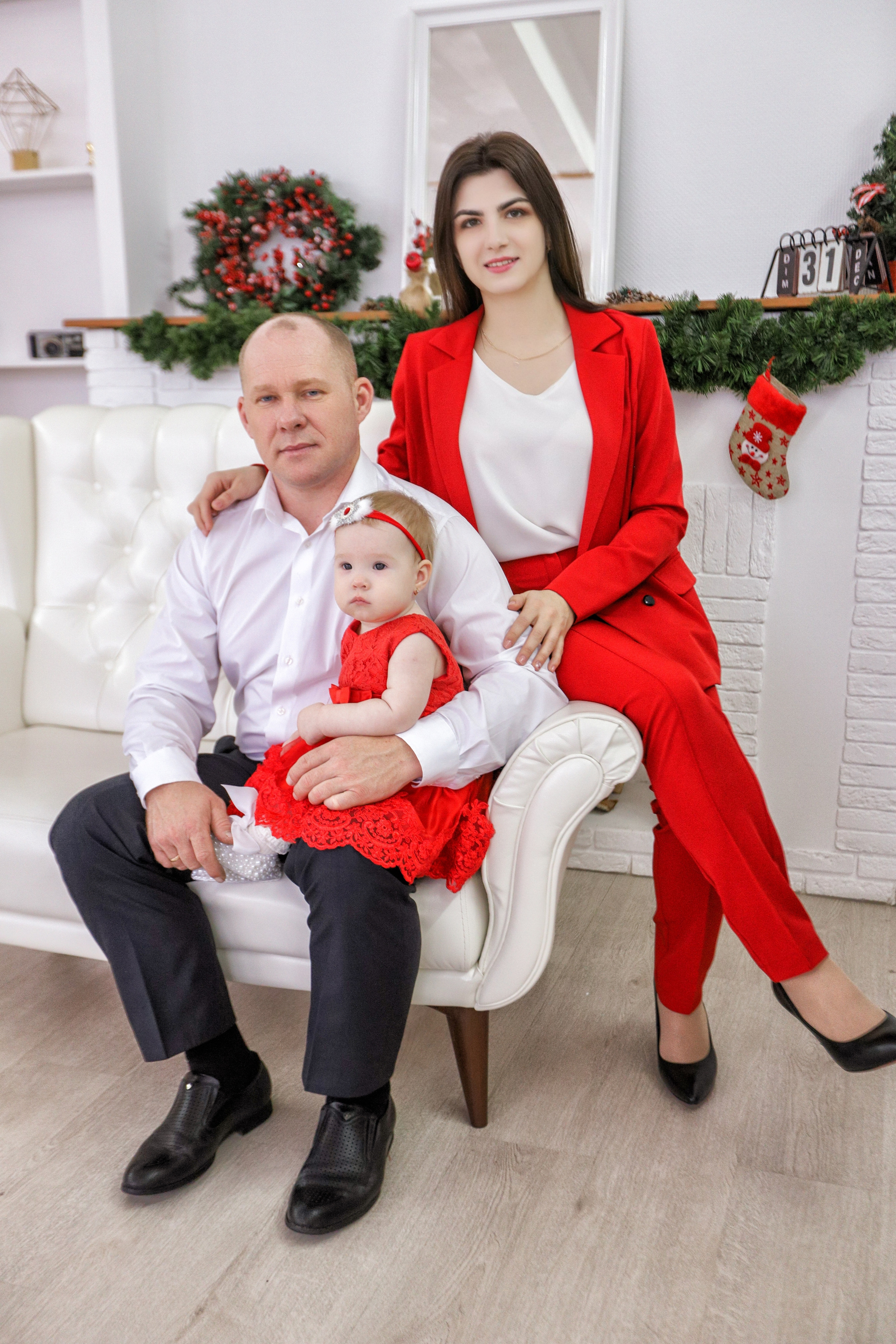 Новогодняя семейная. Фотограф Алёна Кладова