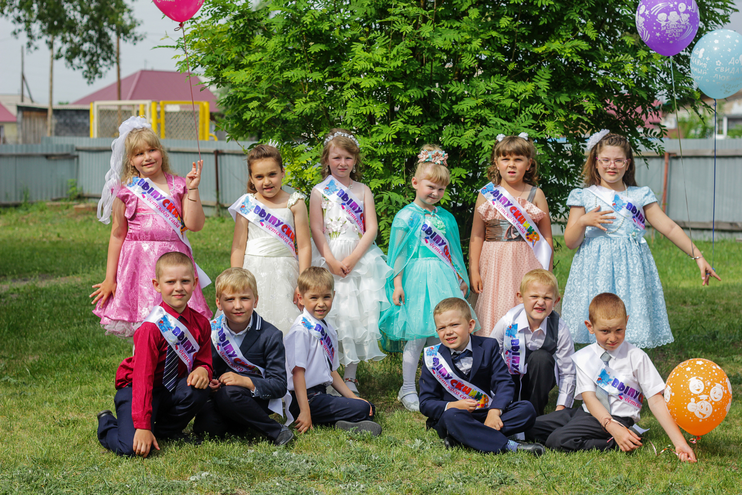Выпускной в детском саду. Фотограф Алёна Кладова