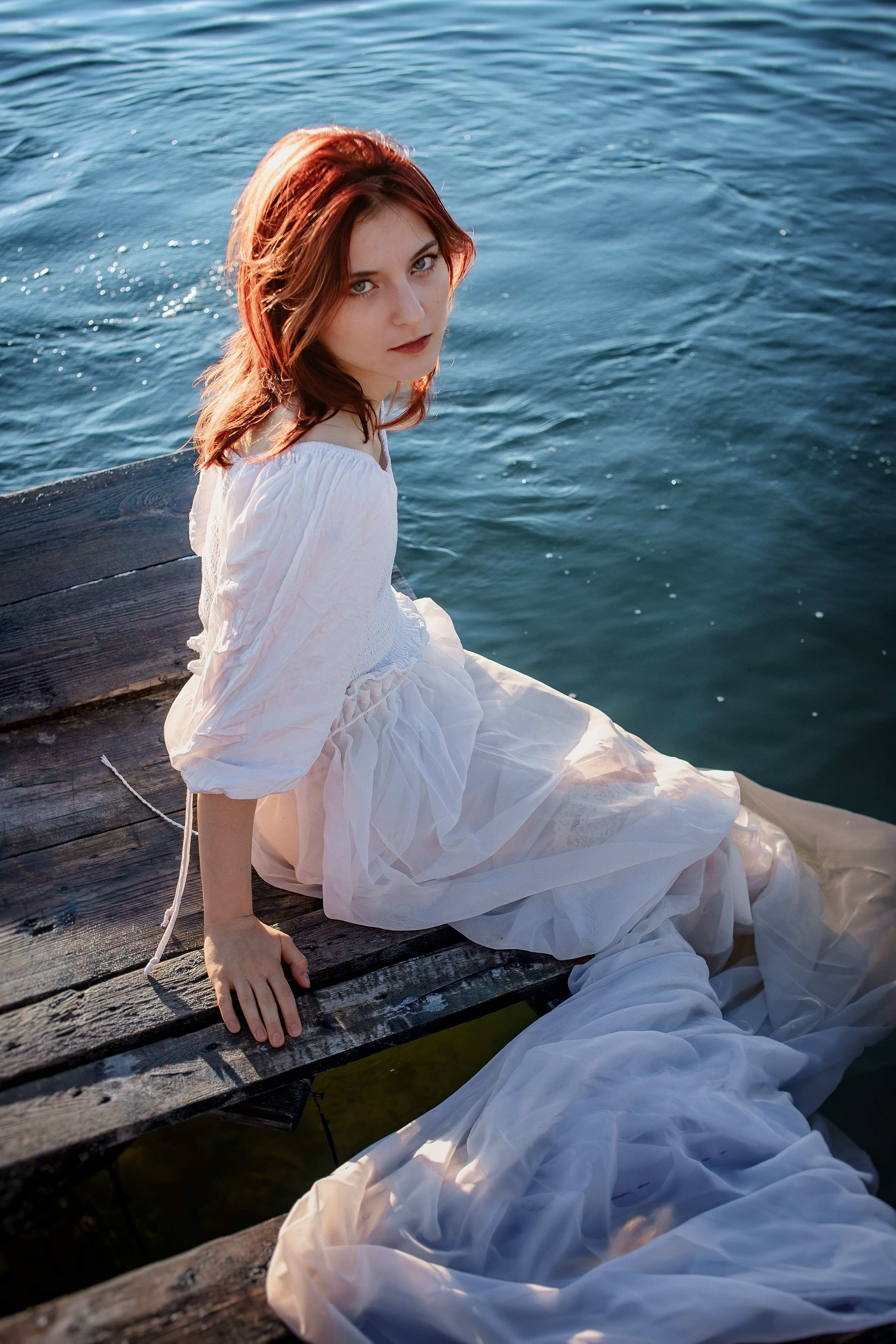 Творческая съемка на озере. Фотограф Минск Елена Украинец