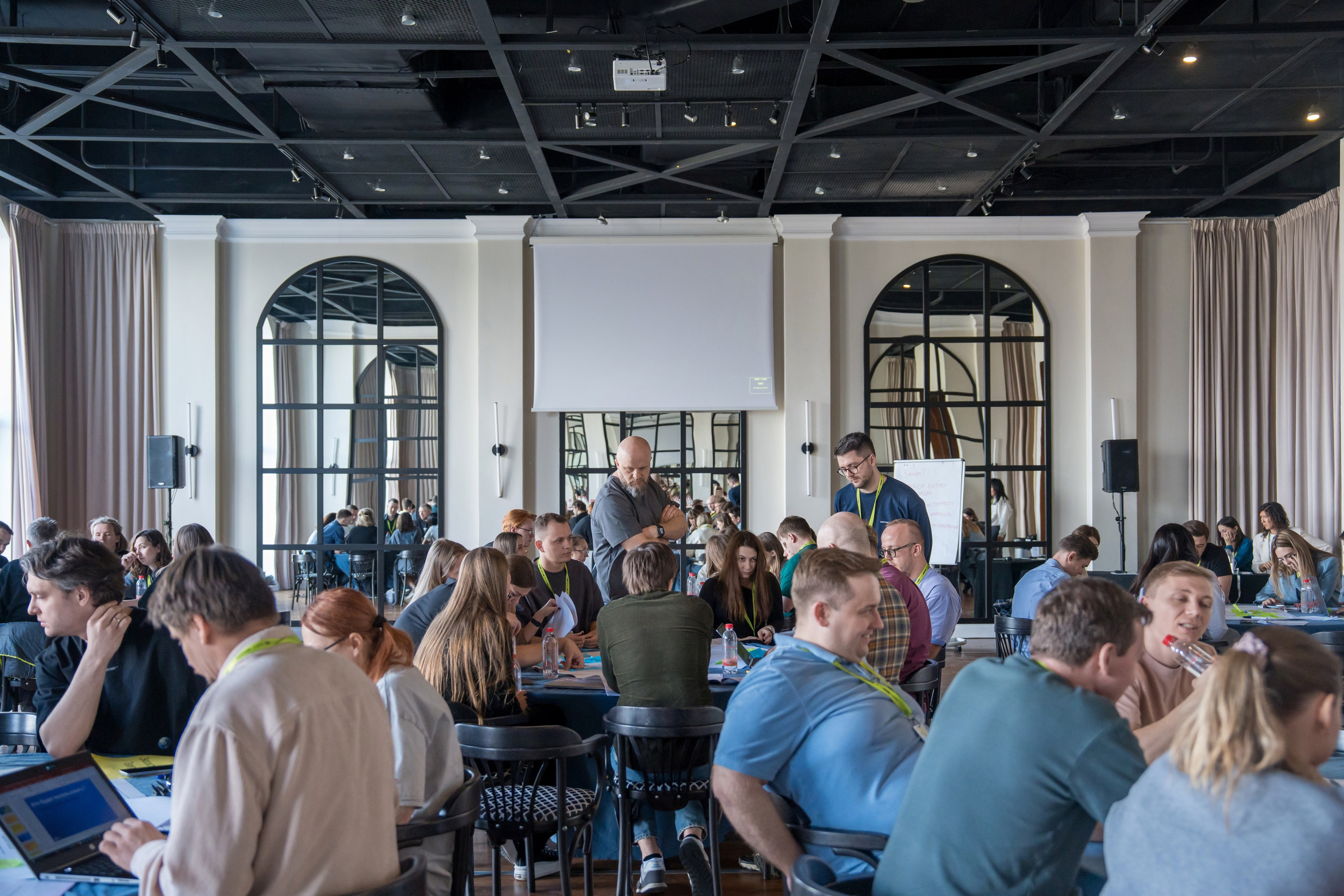 Тренинг для компании S7 Airlines в Красной Поляне. Репортажный фотограф в Красной Поляне и Сочи Павлюченко Екатерина