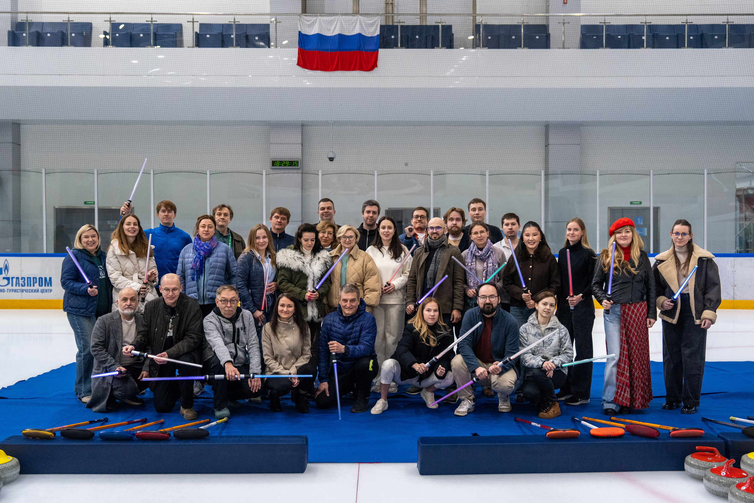 Керлинг для компании Р-Фарм. Репортажный фотограф в Красной Поляне и Сочи Павлюченко Екатерина