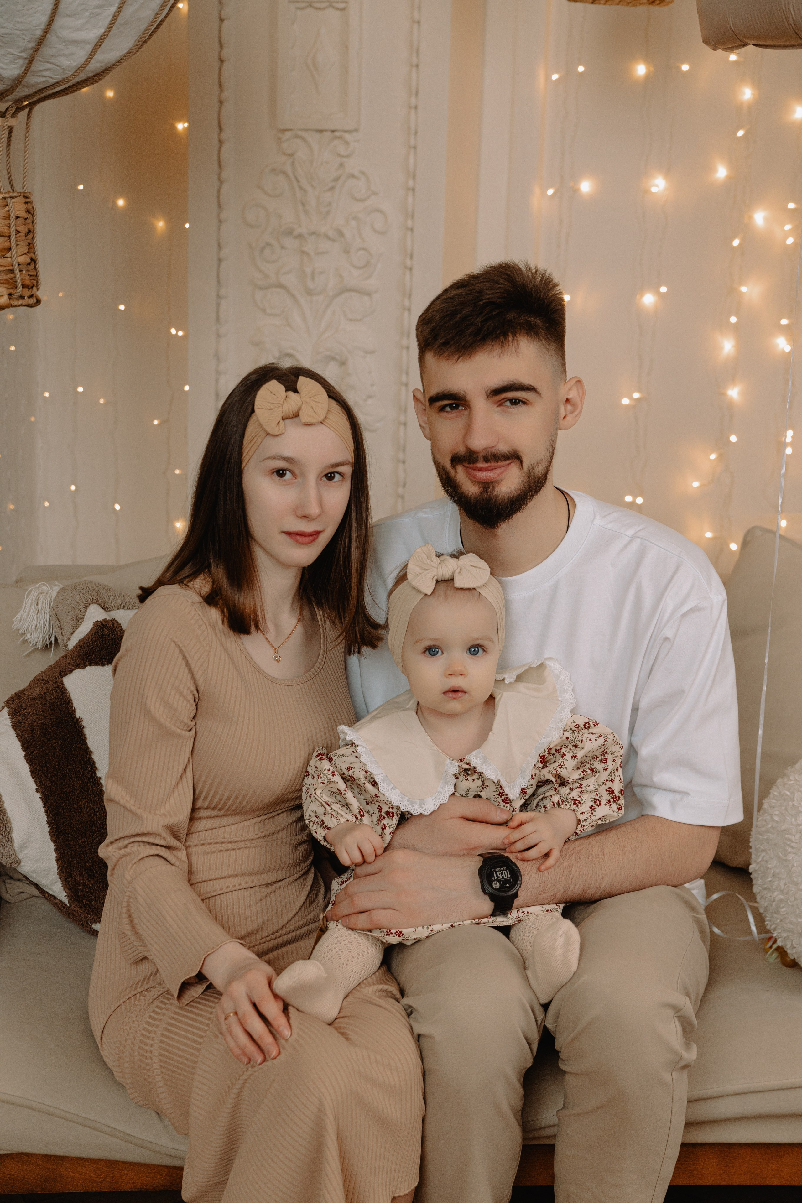 Оксана, Александр и Есения. Фотограф Воронеж Варвара