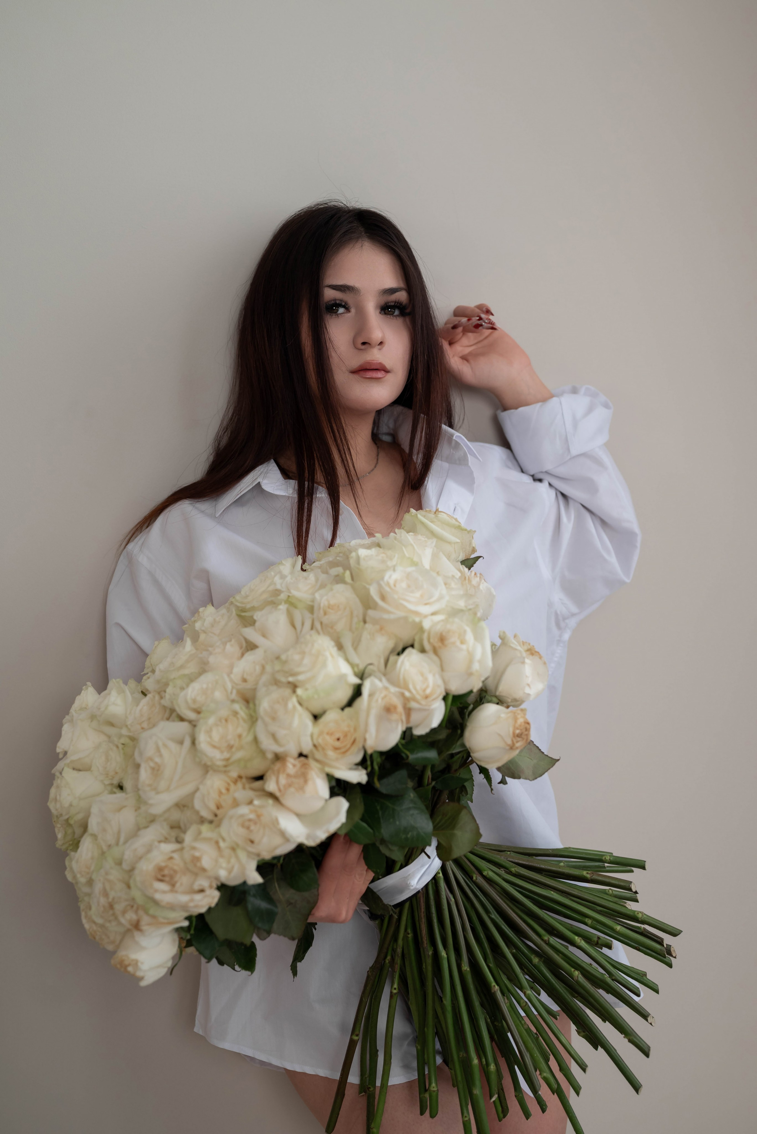 Фотопроект 101 белая роза 2026 год. Фотограф в городе Салават