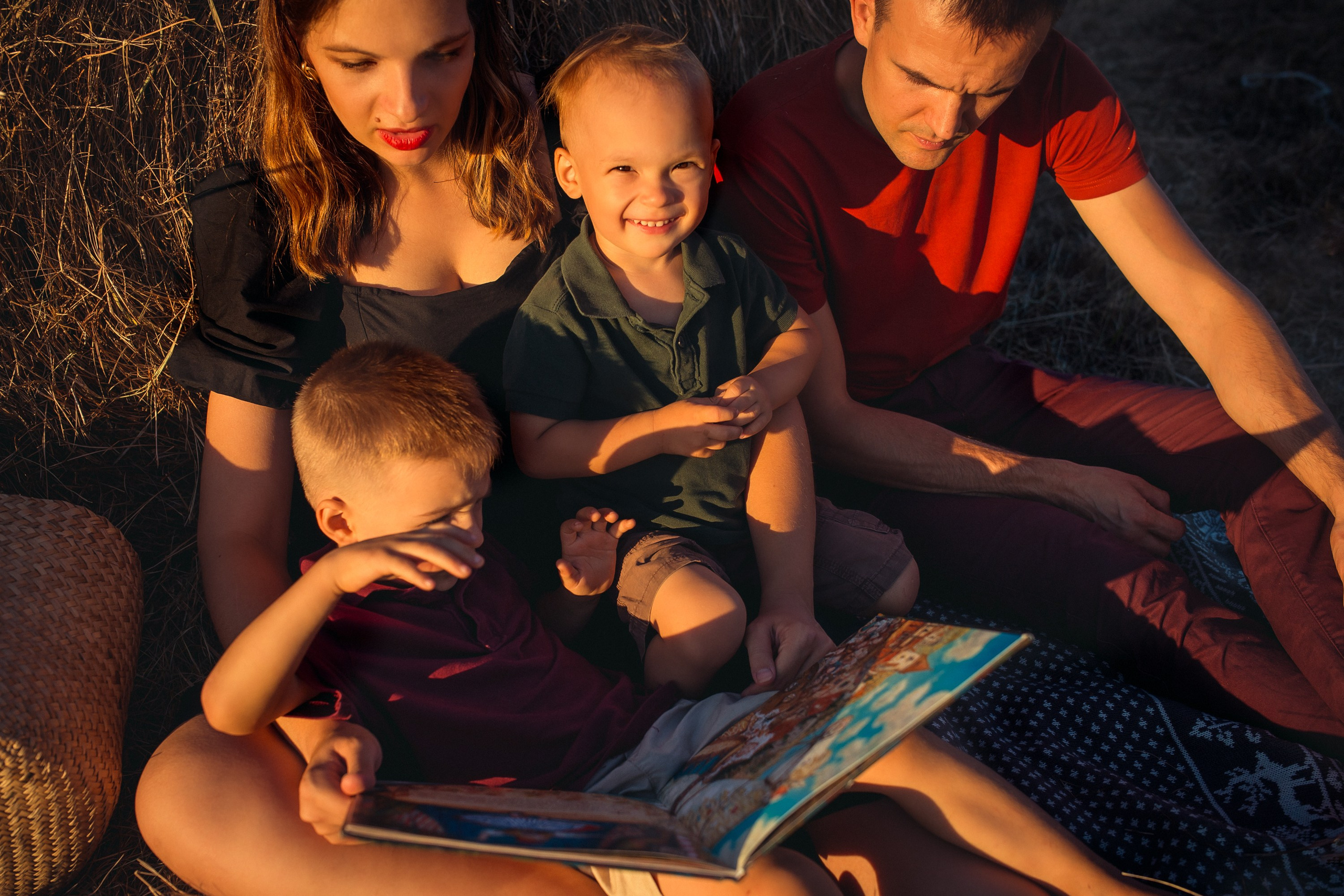 Саша, Аня, Данил, Миша. Семейный фотограф в Волгограде Надежда Головко