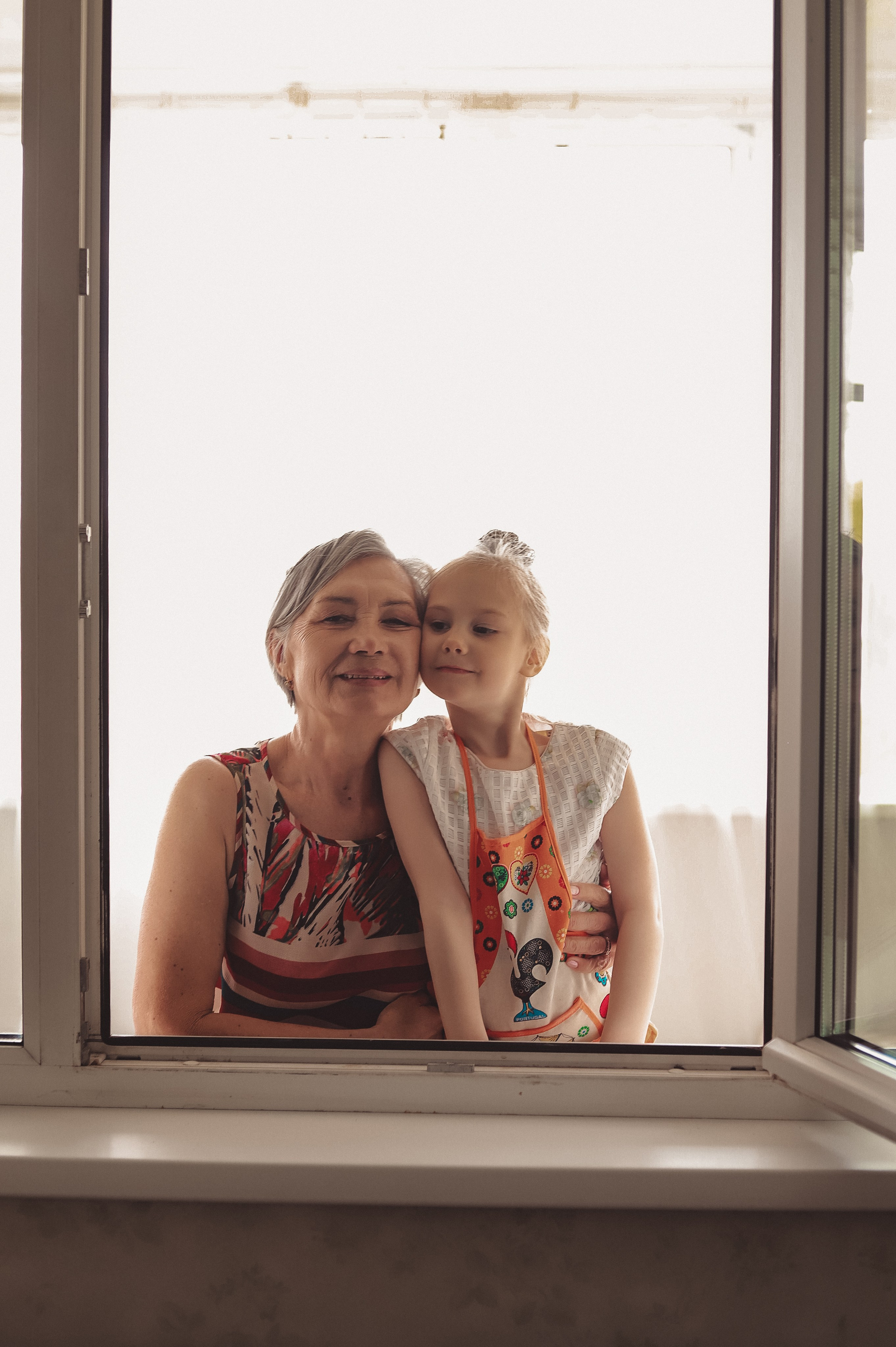 Домашняя фотосессия - Большая красивая семья летом. Семейный и женский фотограф Кемерово Мария Степ