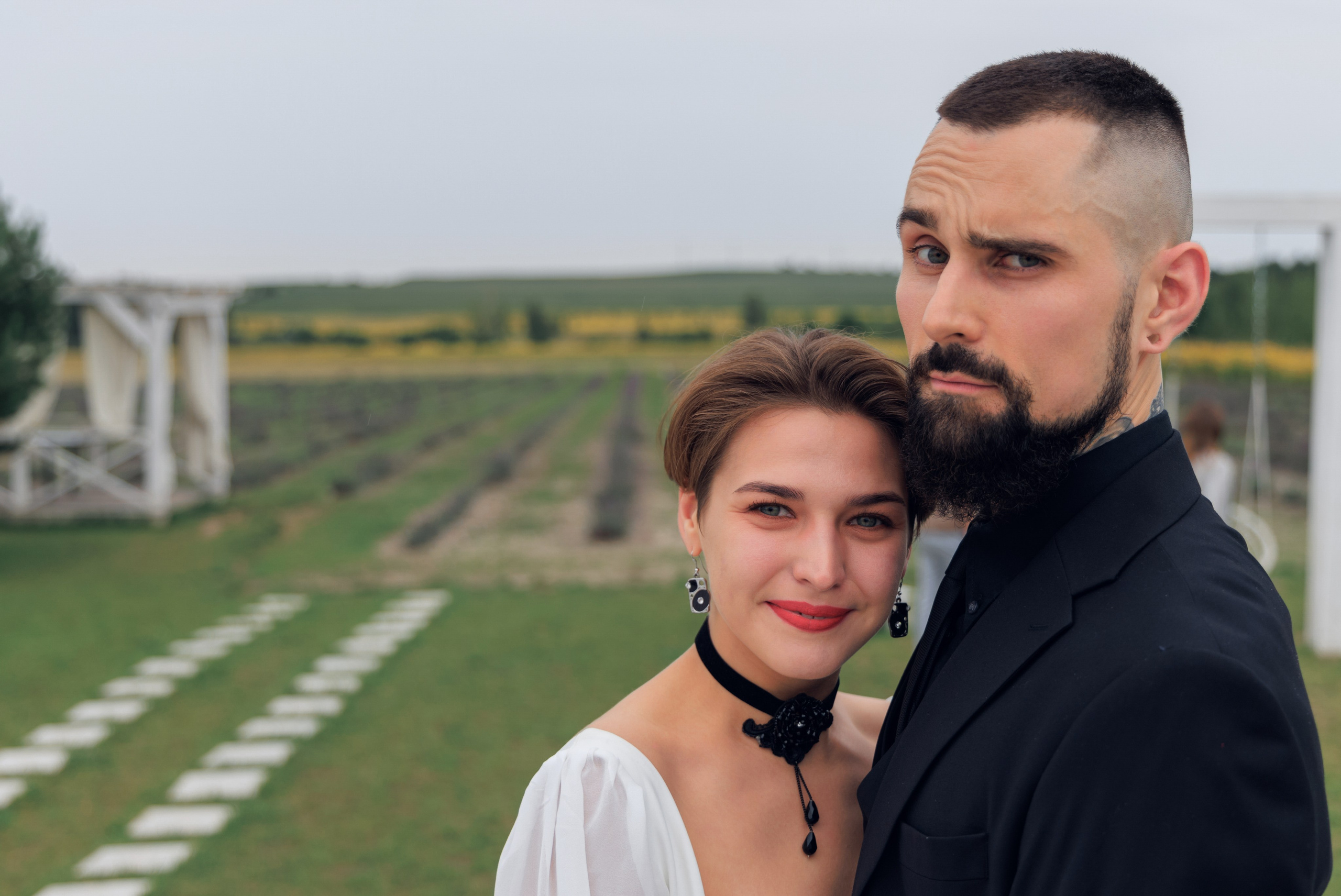 Лавандовая свадьба. Фотограф Александр Щетинин