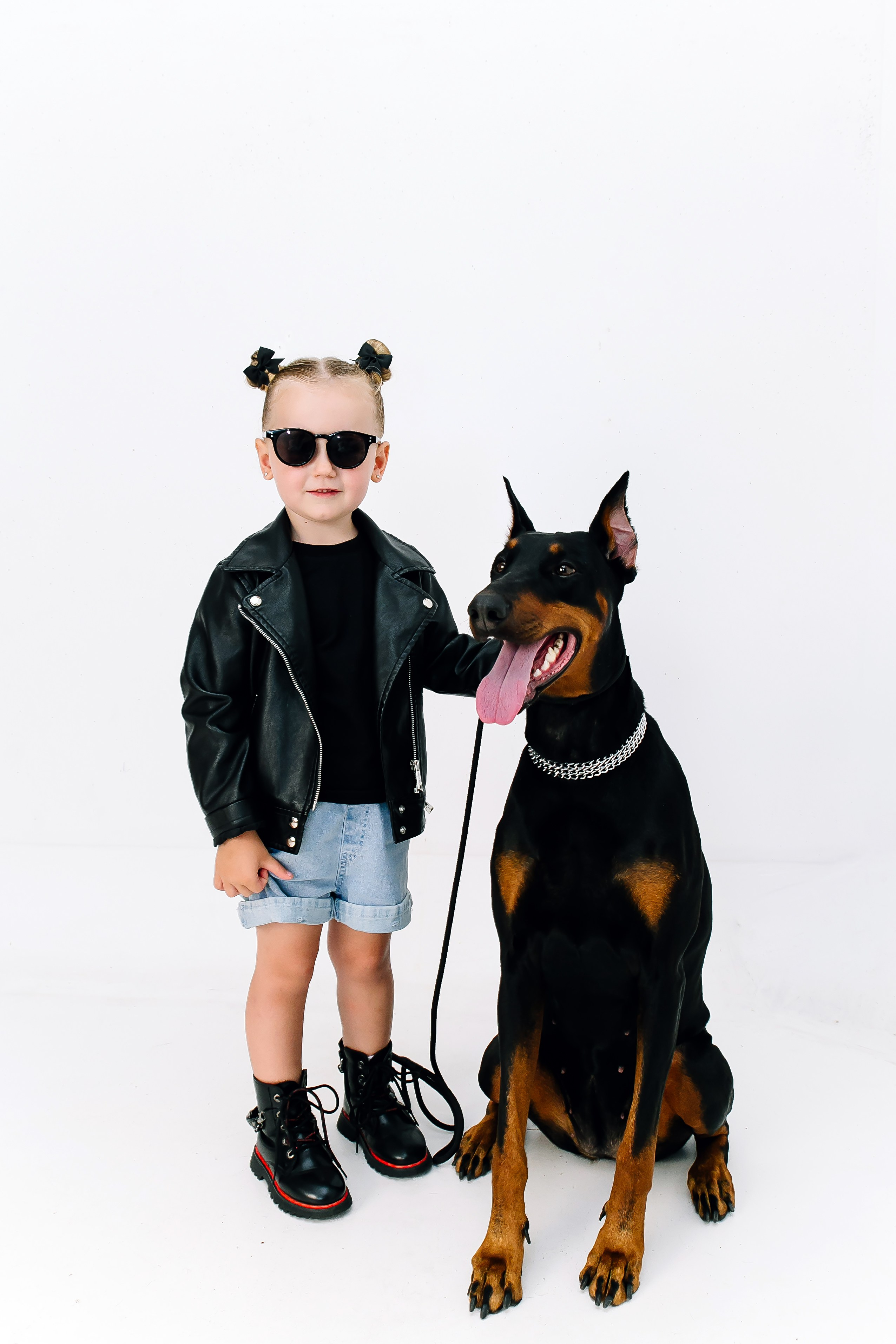 Фотопроект с доберманом. Свадебный и семейный фотограф в Краснодаре Илонна Ковалева