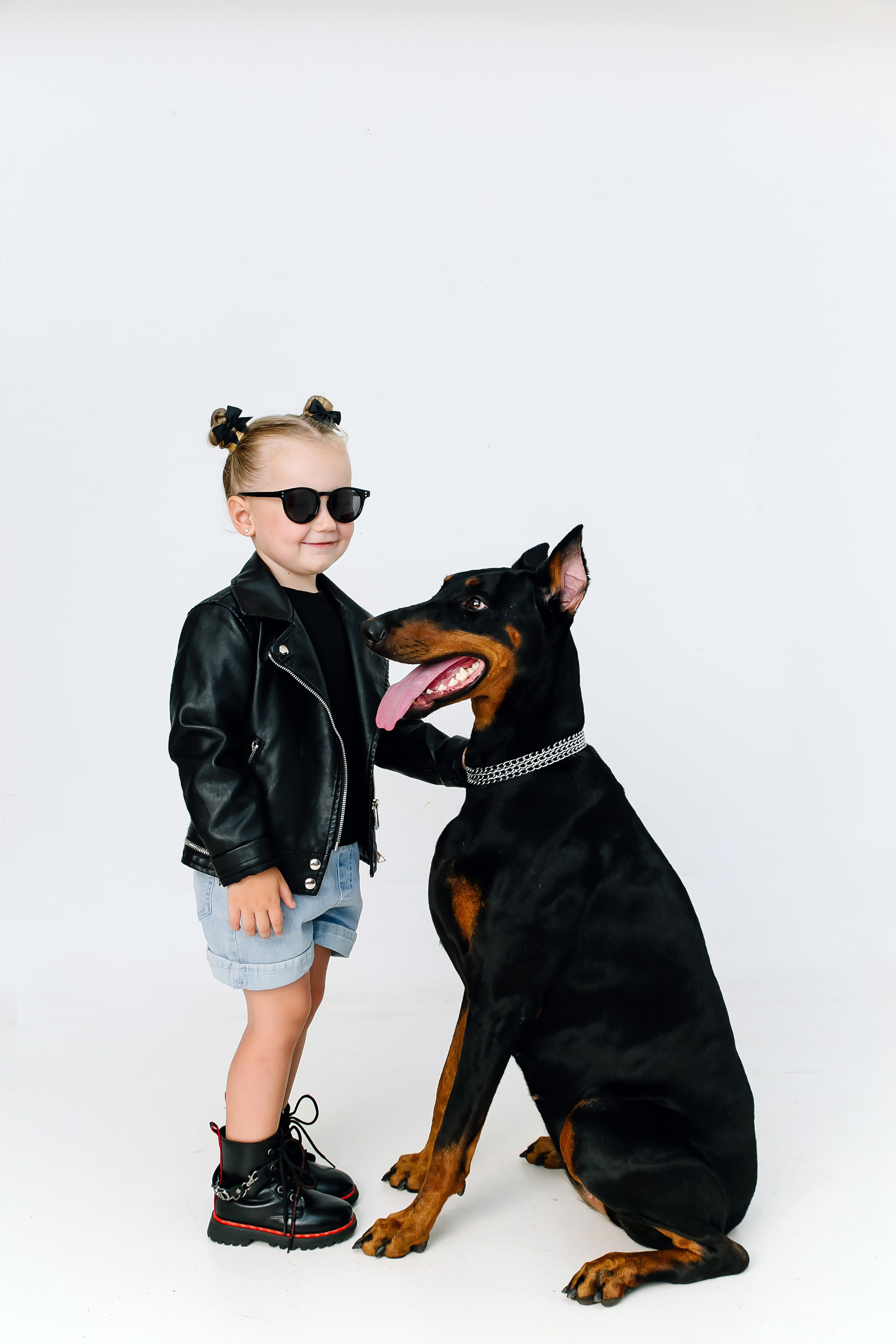 Фотопроект с доберманом. Свадебный и семейный фотограф в Краснодаре Илонна Ковалева